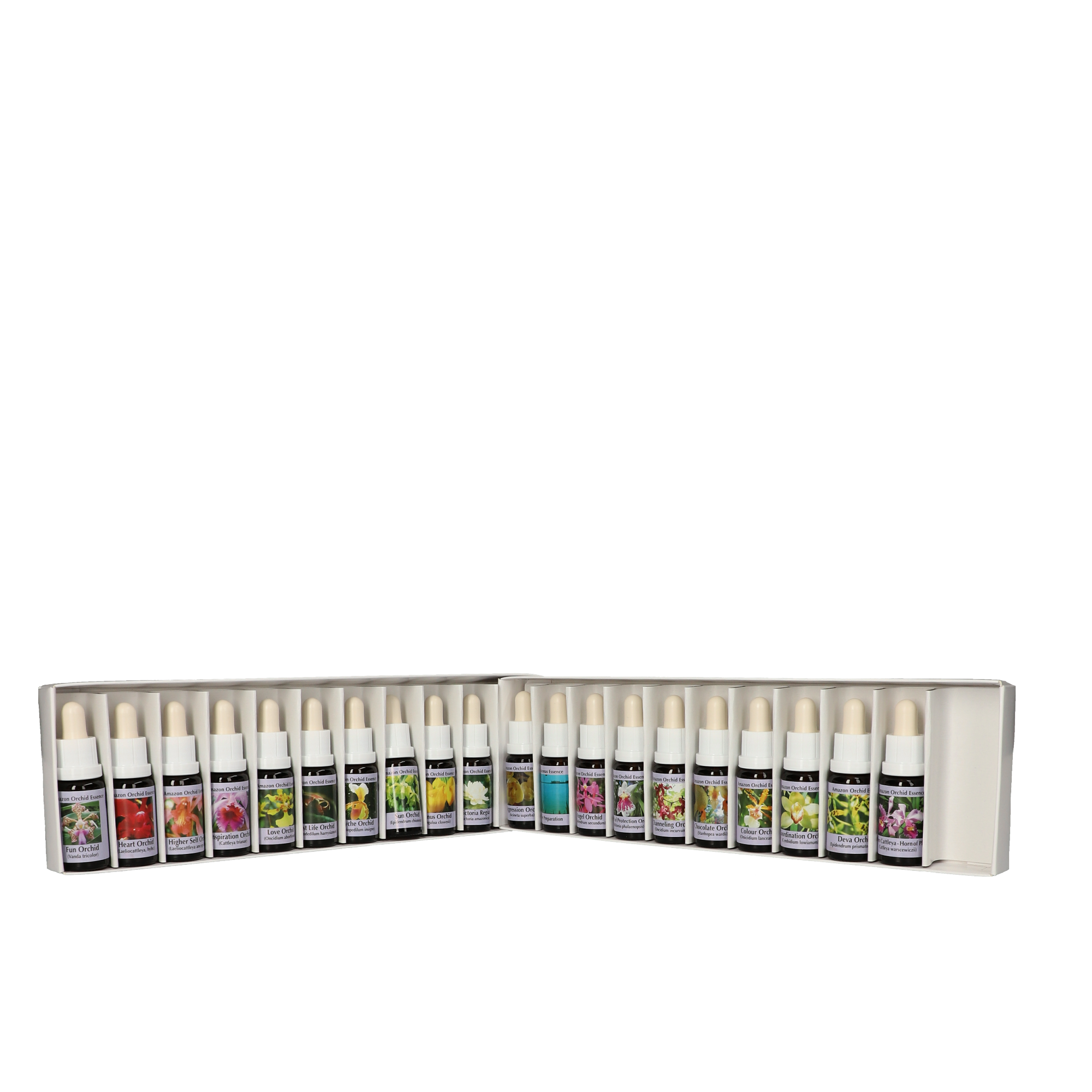 Coffret complet d'élixirs Orchidées de l'Amazonie Coffret complet d'élixirs Orchidées de l'Amazonie