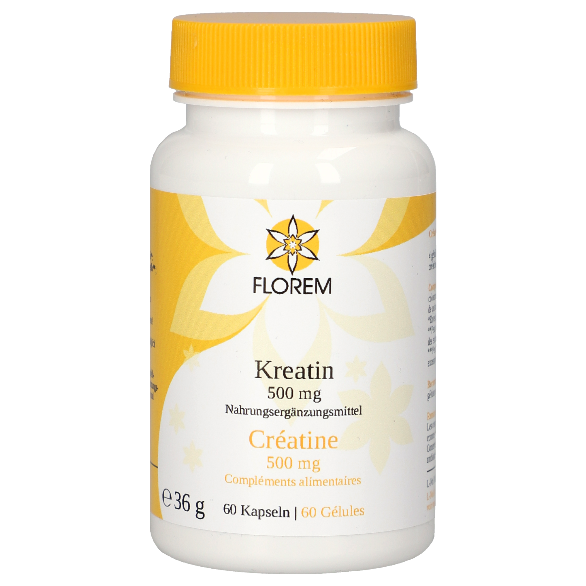 Créatine 500 mg gélules