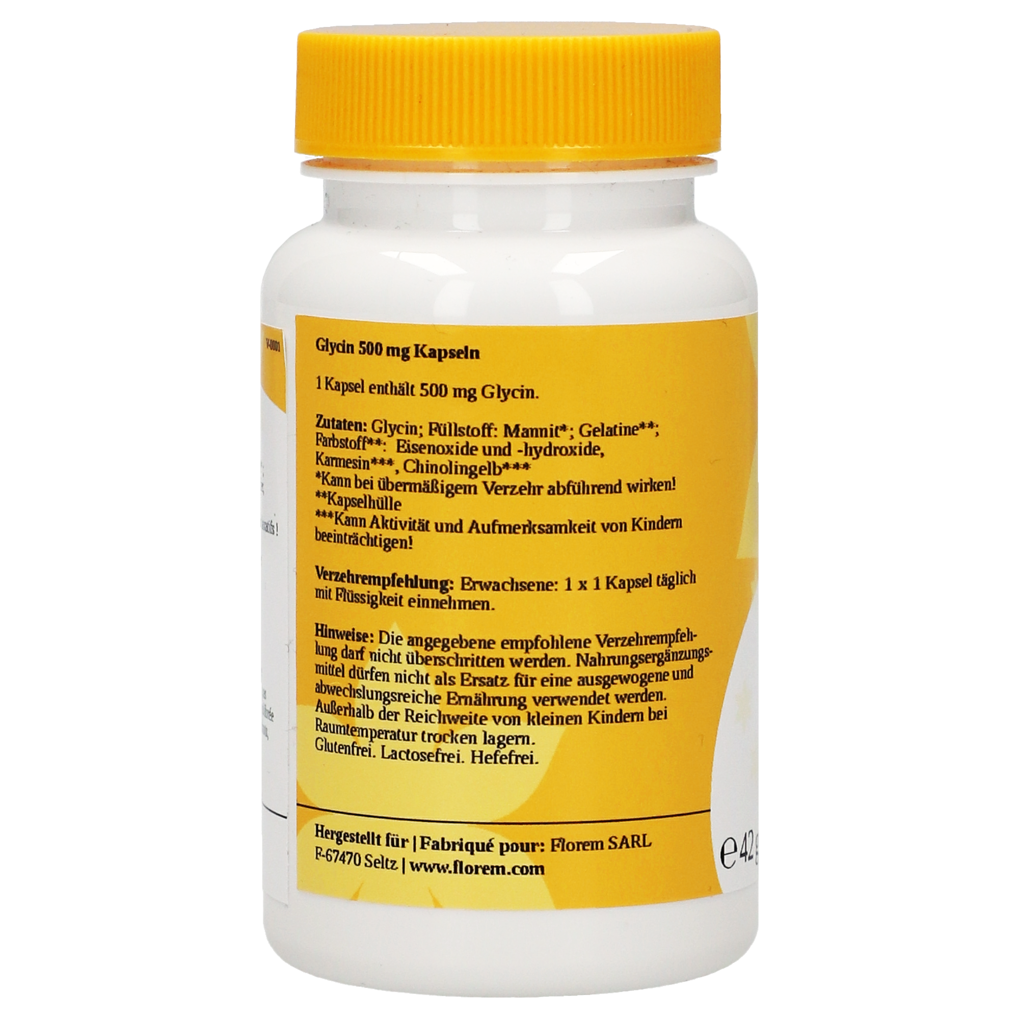 Glycin 500 mg Kapseln