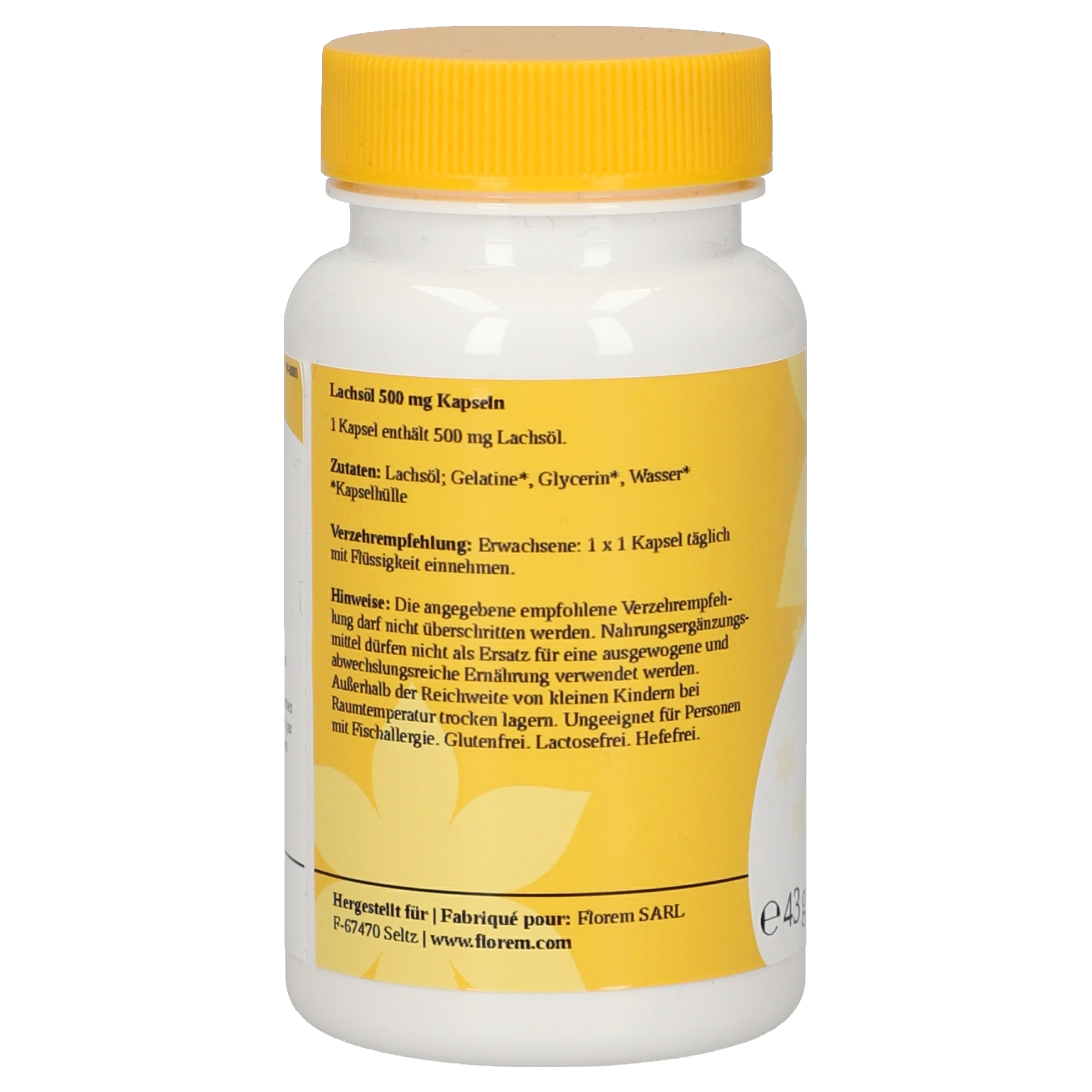 Lachsöl 500 mg Kapseln