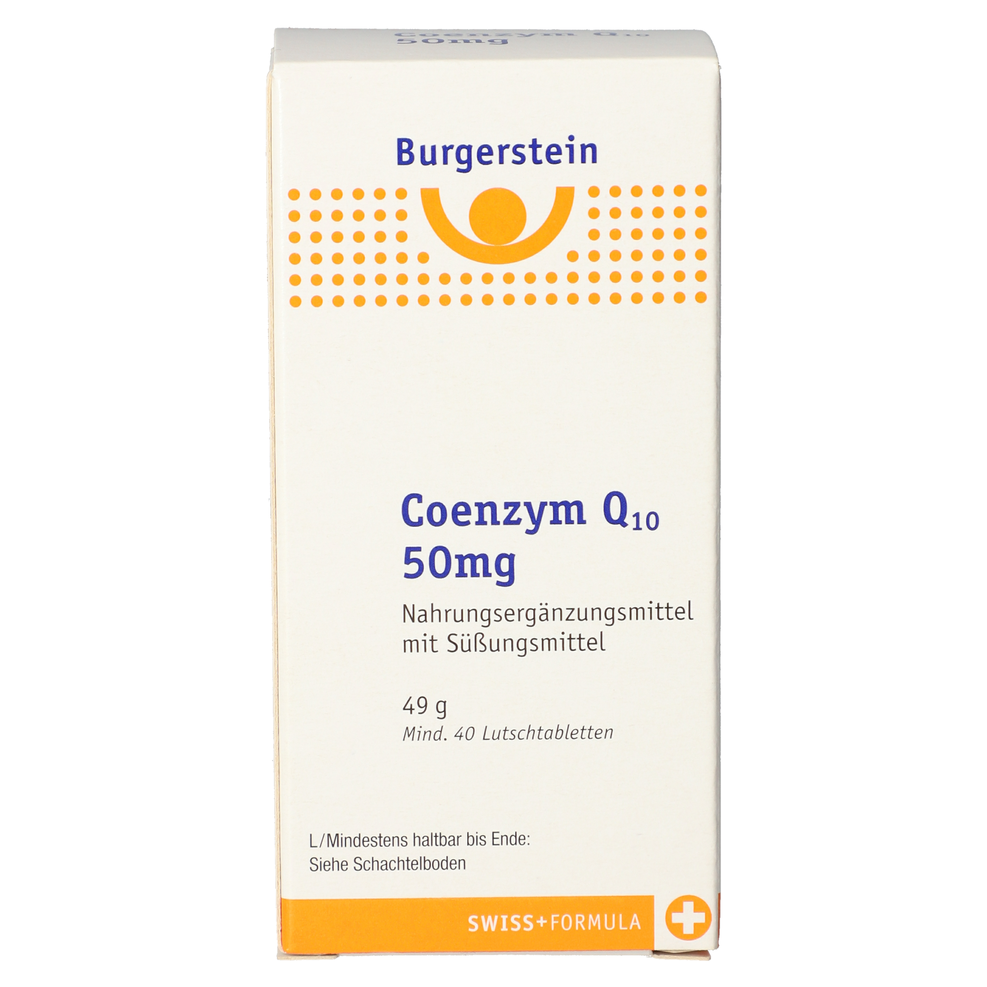 Burgerstein Coenzym Q10 50 mg Lutschtabletten