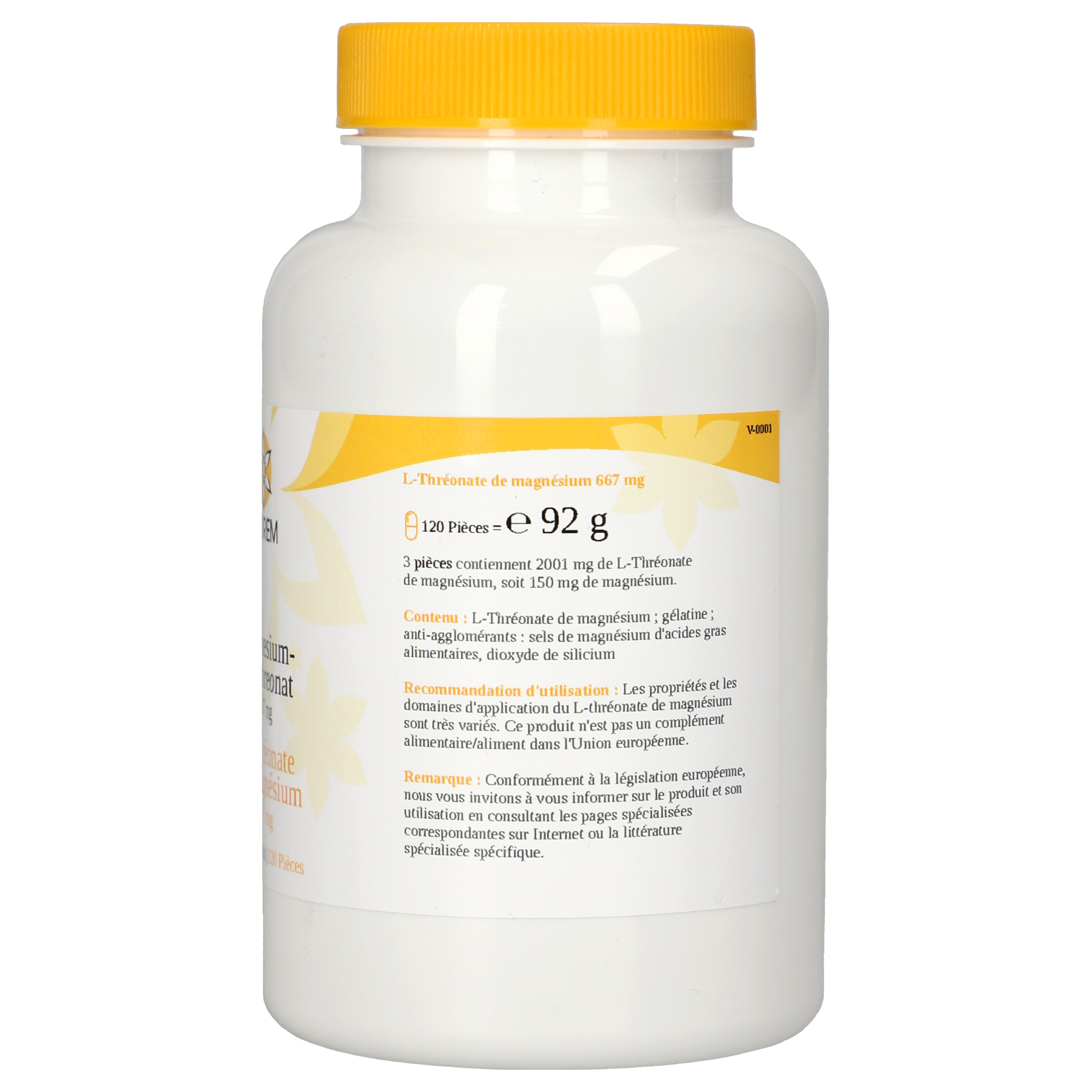Magnesium-L-Threonat 667 mg Kapseln