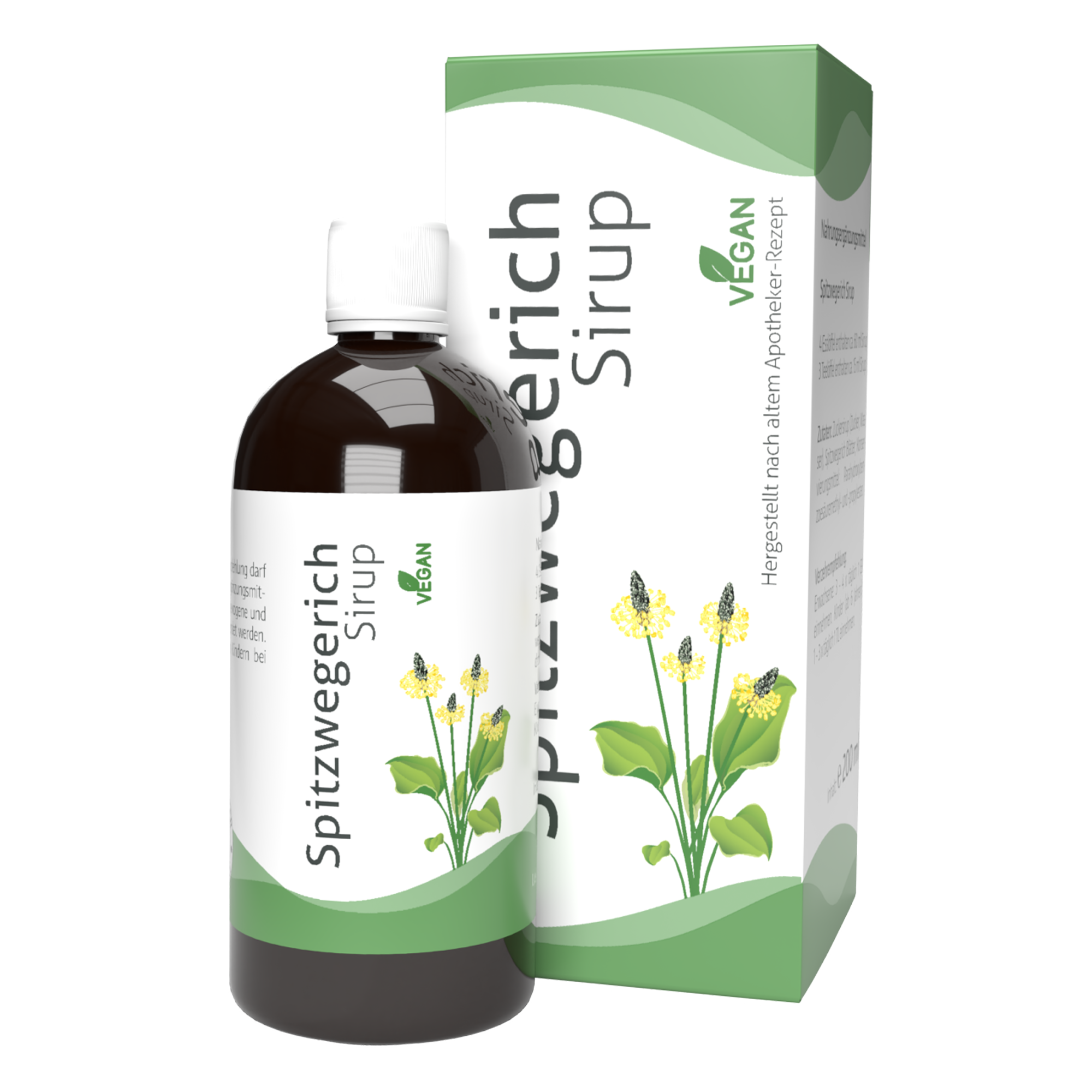 Spitzwegerich Sirup