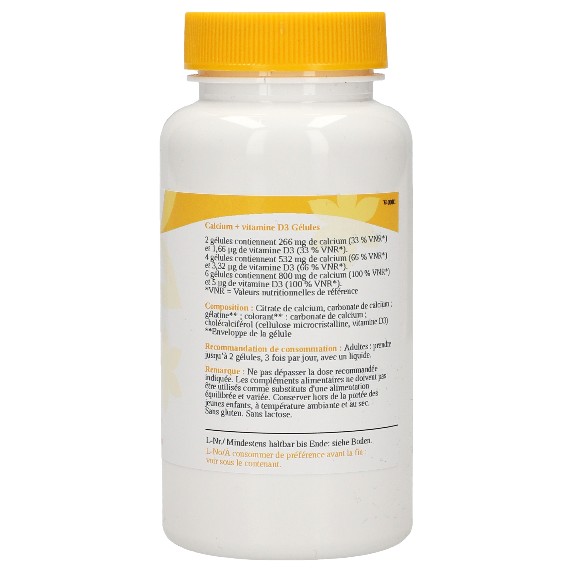 Calcium + Vitamin D3 Kapseln