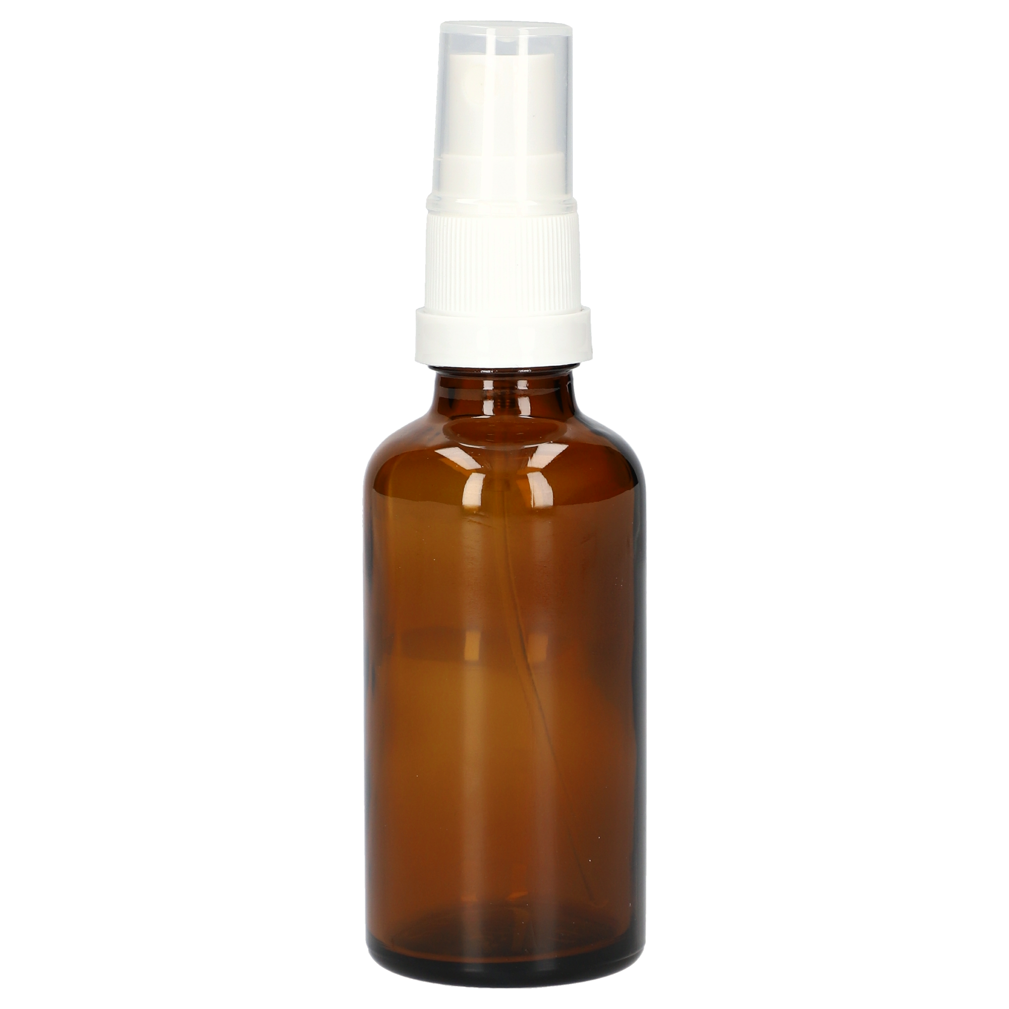 Braunglasfläschchen mit Sprühaufsatz - 50 ml