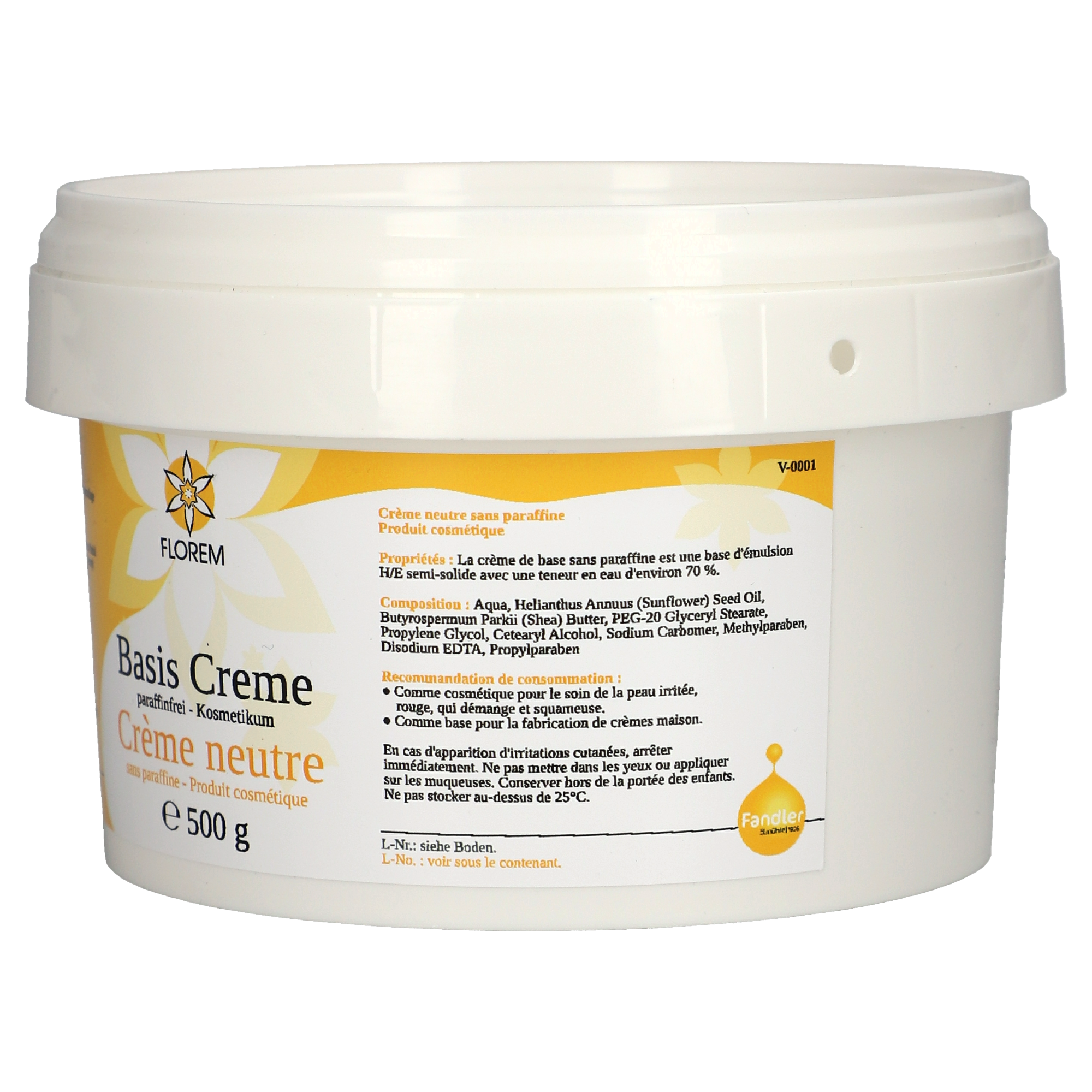 Basis Creme paraffinfrei