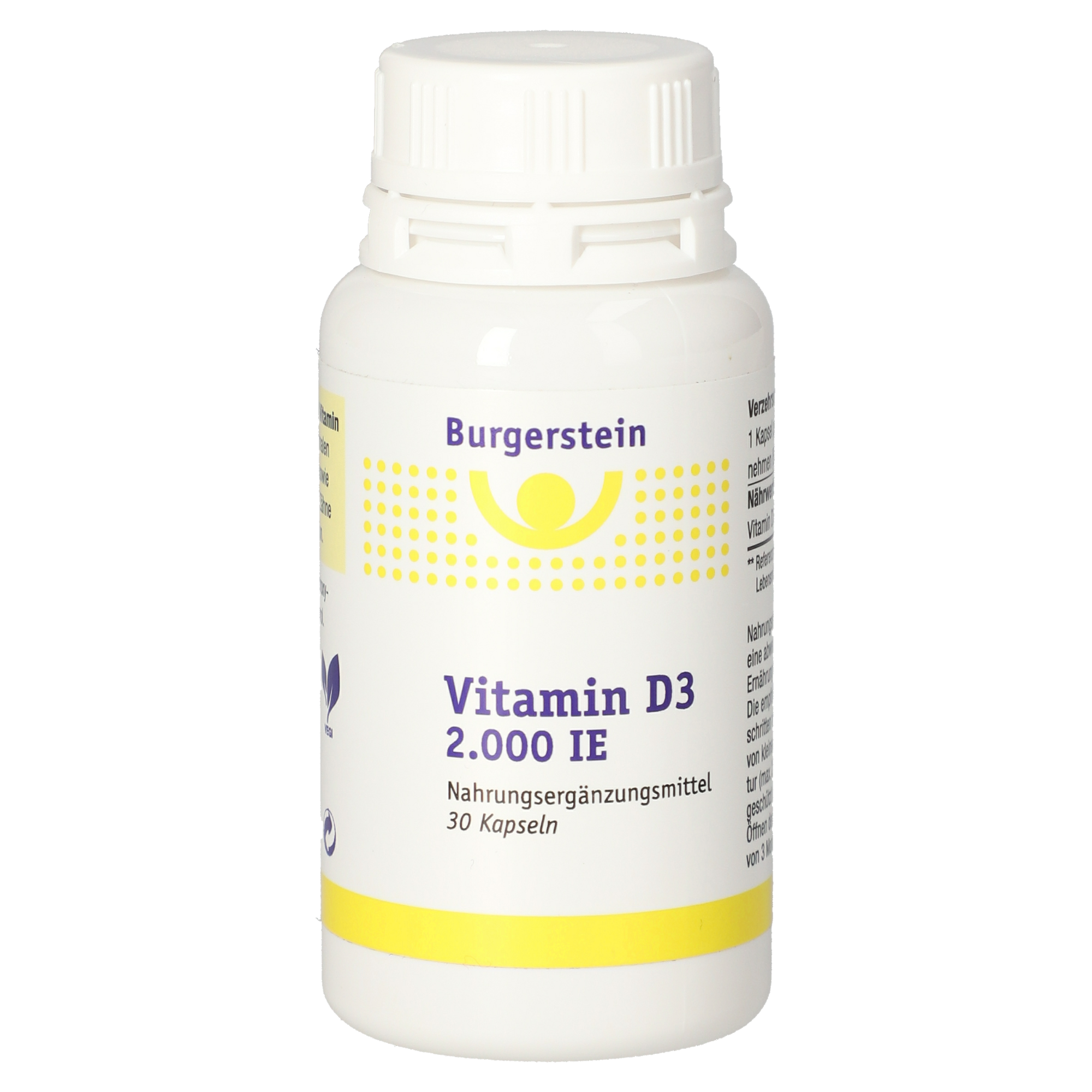 Burgerstein Vitamin D3 2000 I.E. Kapseln