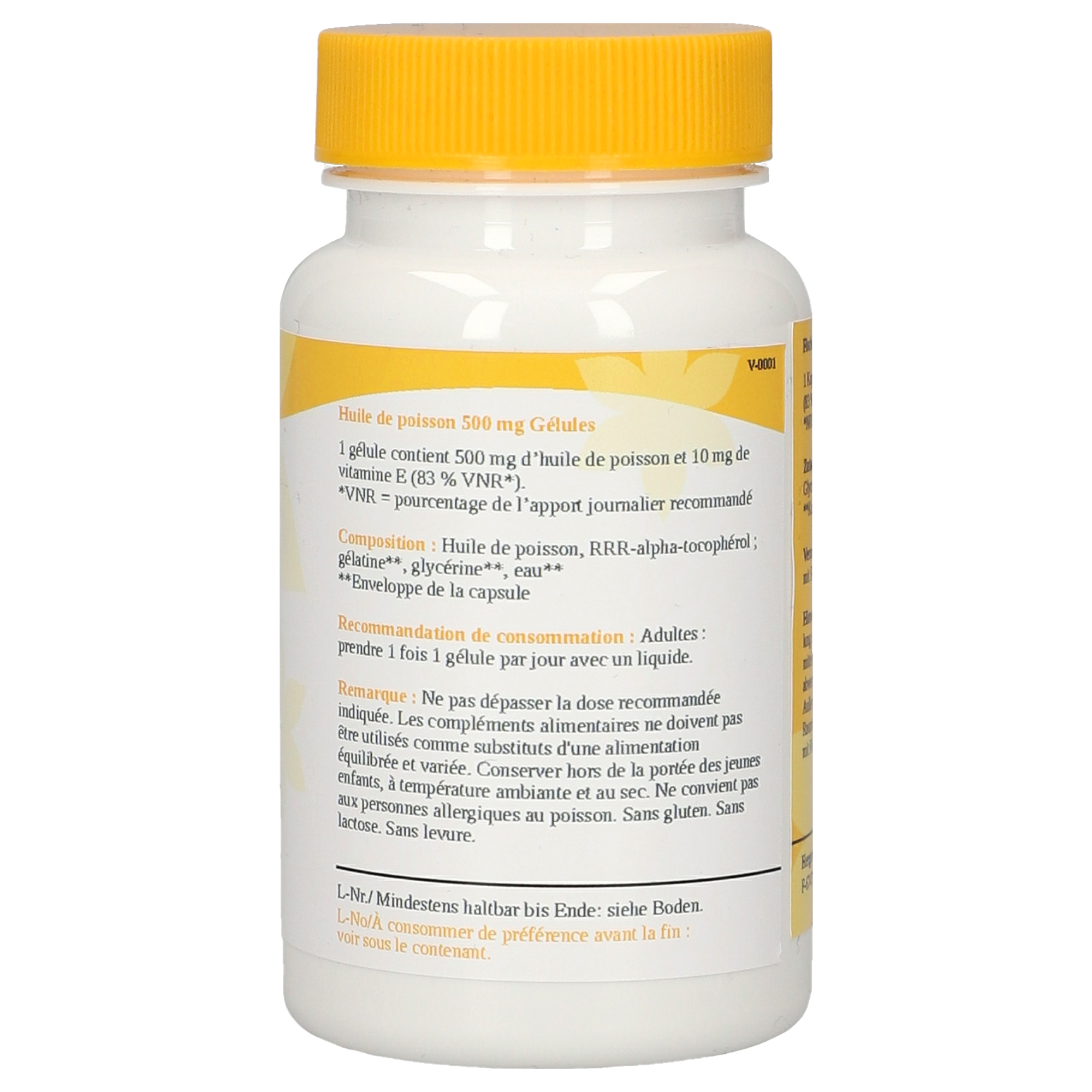 Fischöl 500 mg Kapseln