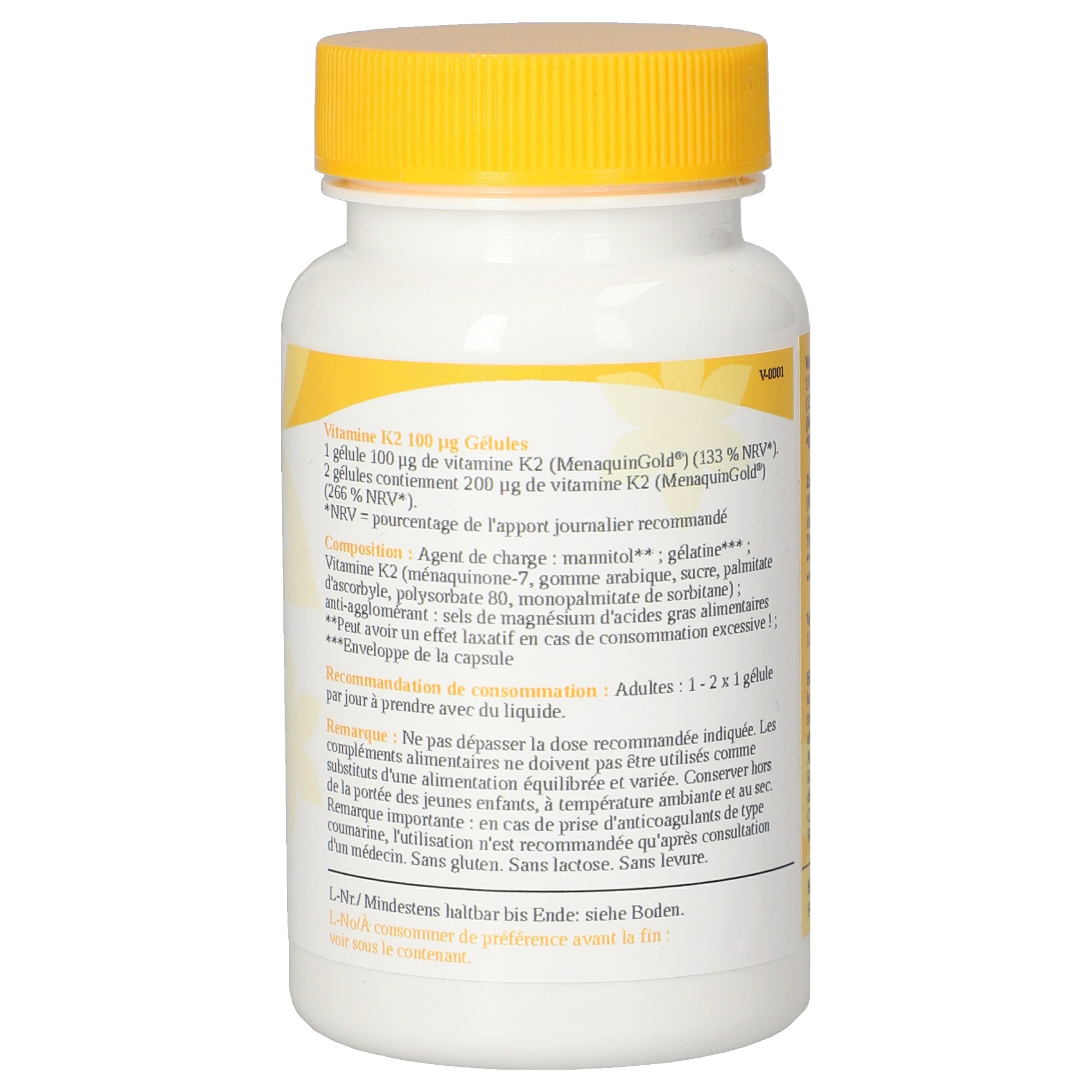 Vitamin K2 100 µg Kapseln