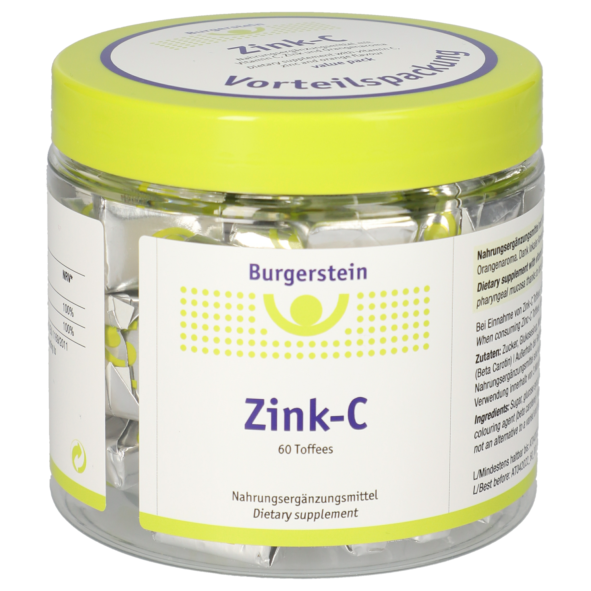 Burgerstein Zink-C Toffees