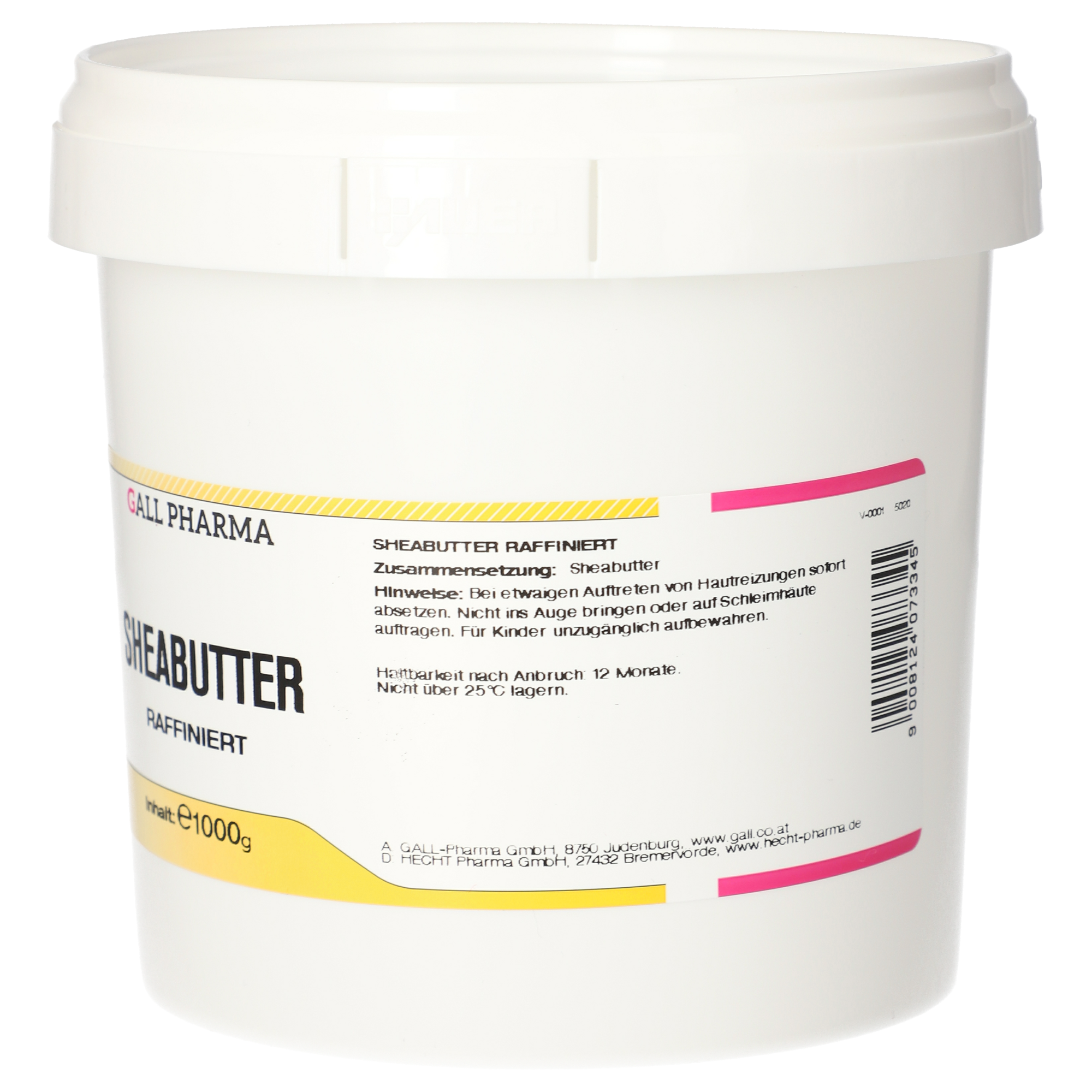 Sheabutter raffiniert