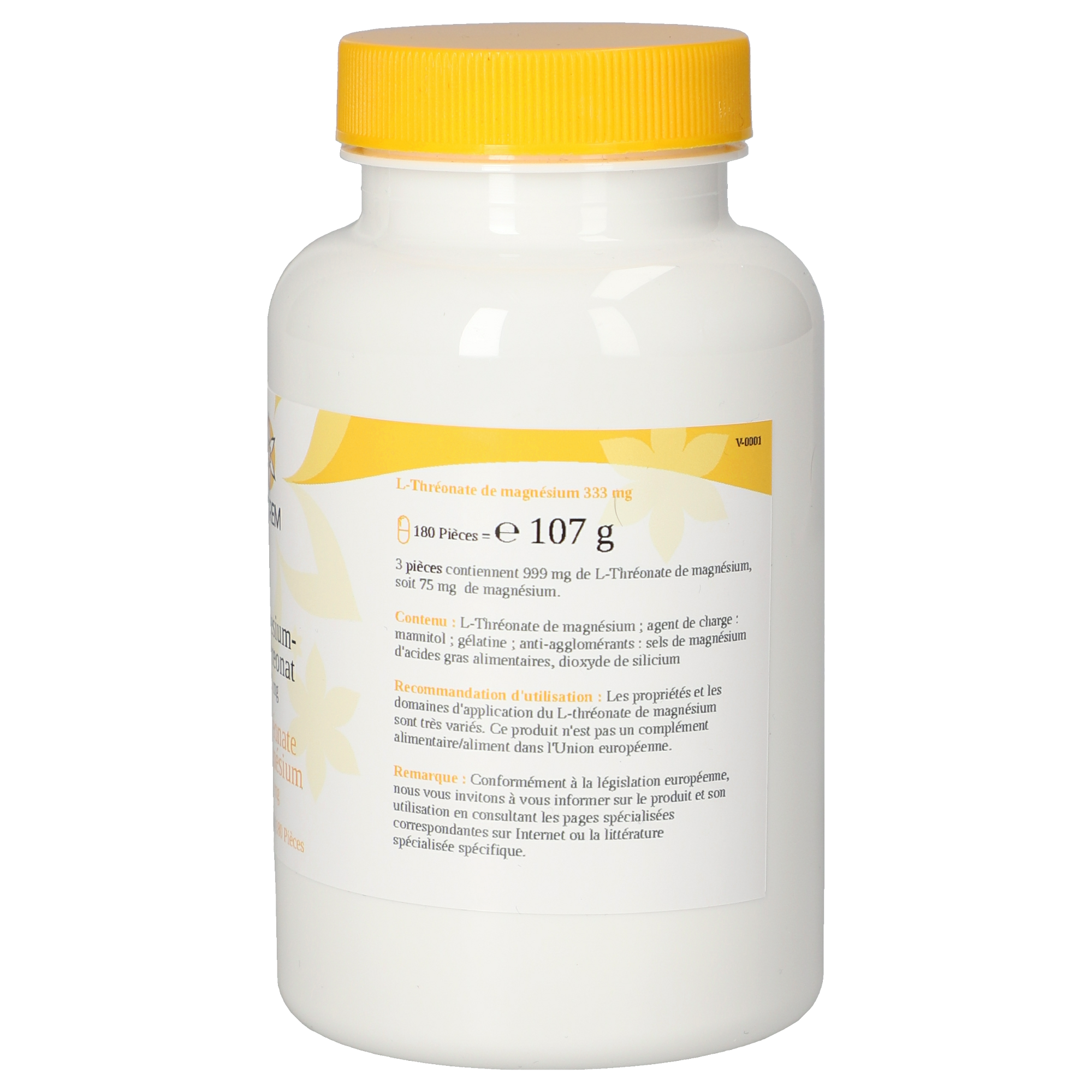 Magnesium-L-Threonat 333 mg Kapseln