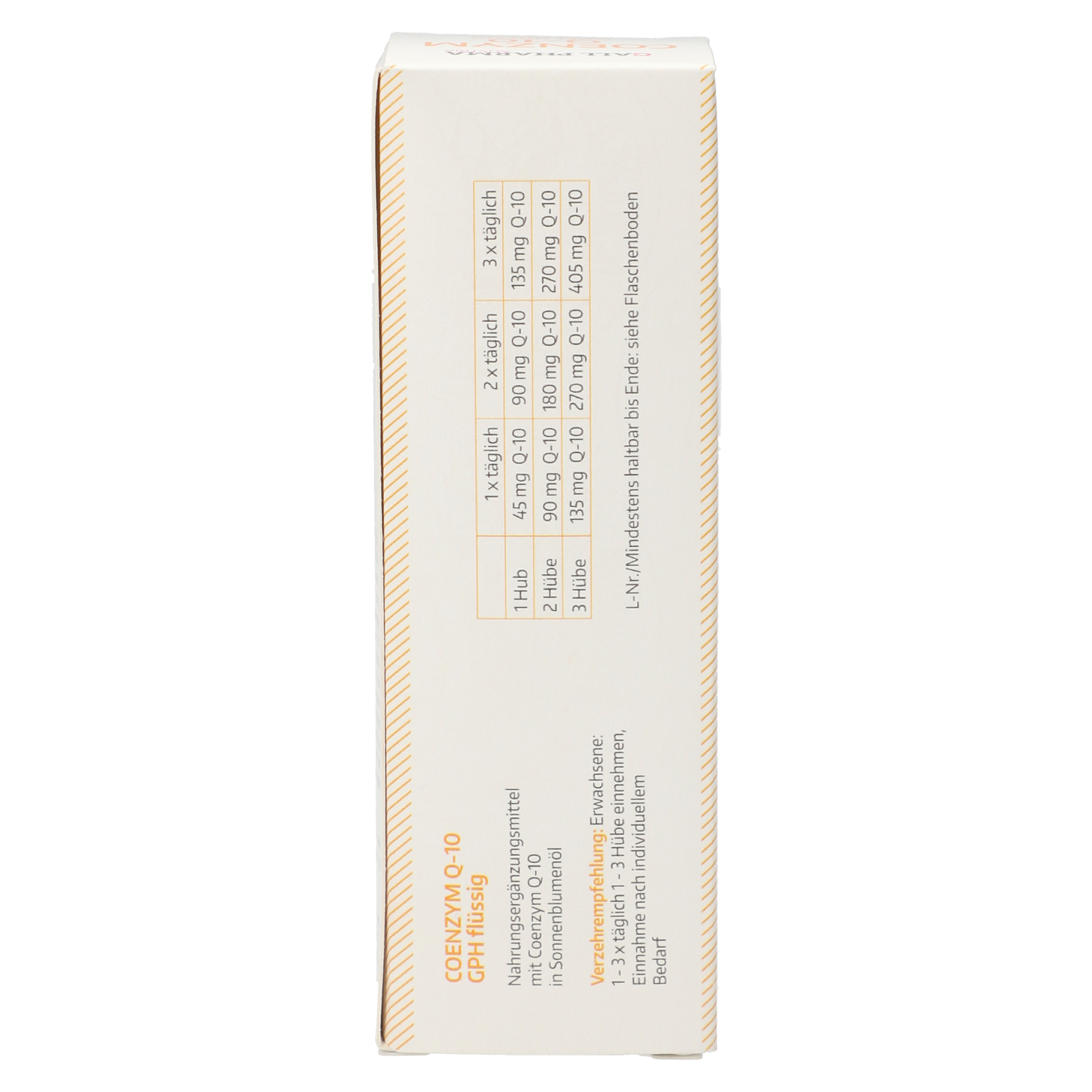 Coenzyme Q-10 GPH liquide