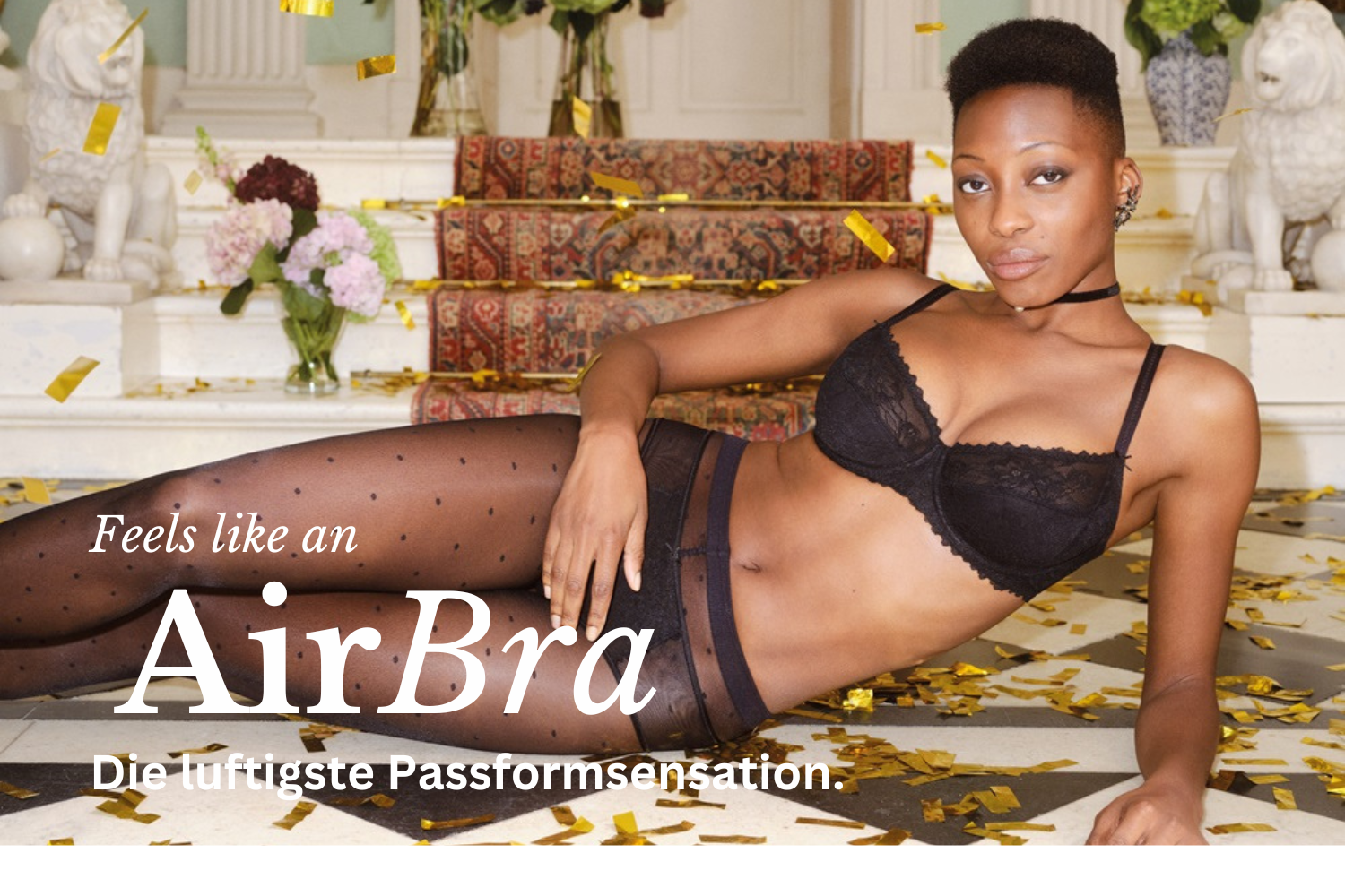 mey AirBra in schwarz mey BH Passformsensation