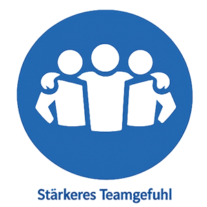 Team in einheitlicher Firmenkleidung stärkt Zusammenhalt und Identität