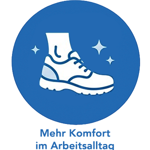 Mehr Komfort im Arbeitsalltag durch optimal passende Sicherheitsschuhe