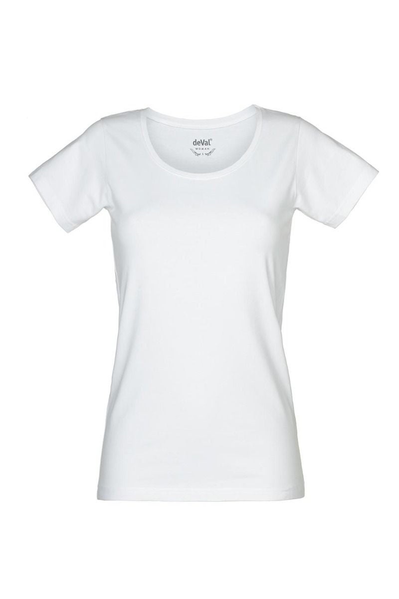 Arbeitskleidung günstig: T-Shirt weiß für Frauen