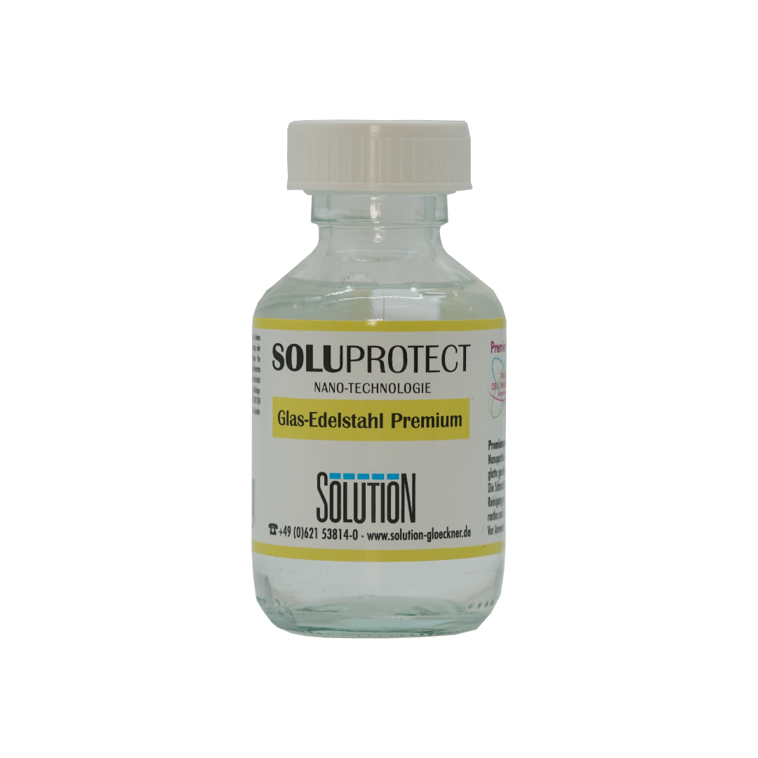 SOLUTION SOLUPROTECT Glas-Edelstahl Premium SOLUTION SOLUPROTECT Glas-Edelstahl Premium