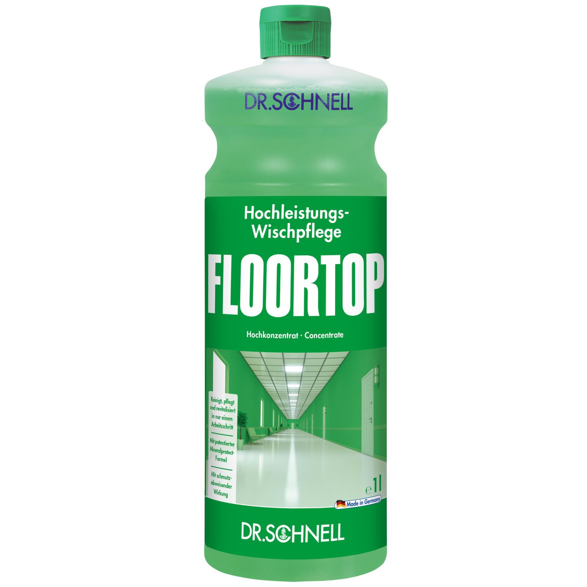 Dr. Schnell FLOORTOP Hochleistungswischpflege Fußbodenbeläge professionell reinigen