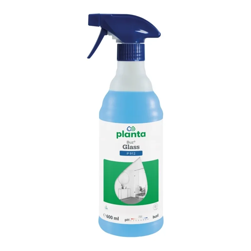 Planta Buz® Glass P912 Ökologischer Glasreiniger Ökologische Glasreinigungsmittel in gebrauchsfertiger Sprühflasche jetzt bestellen.