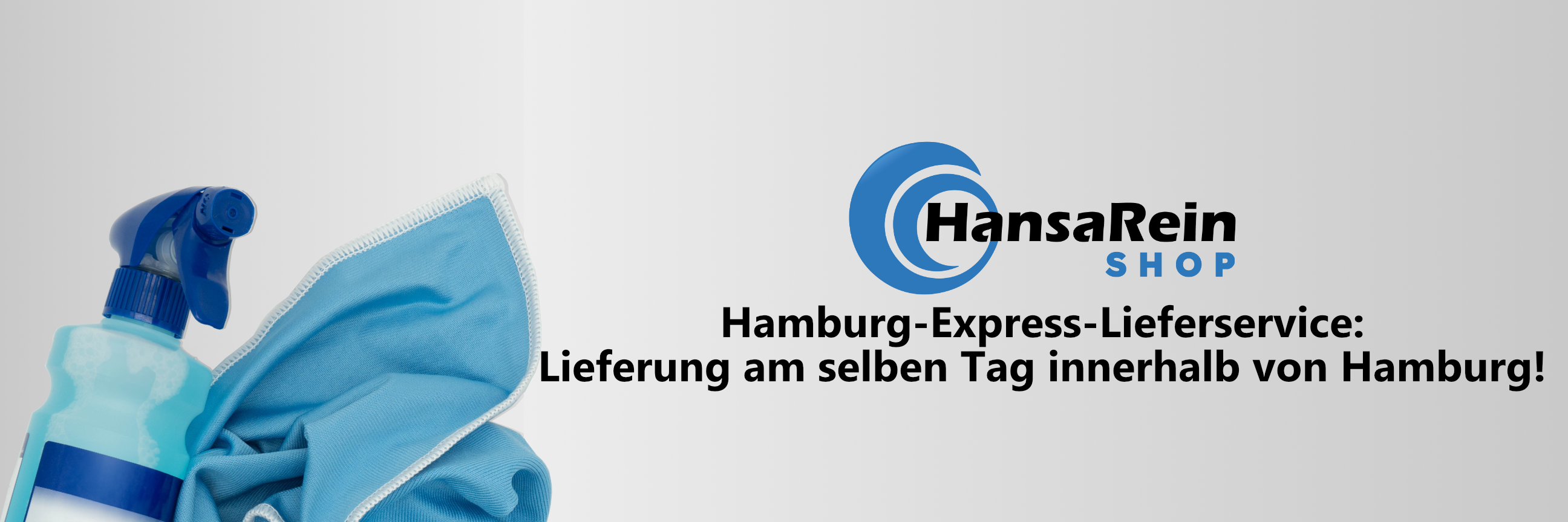 Reinigungsartikel? Hamburg-Express wählen und heute noch erhalten