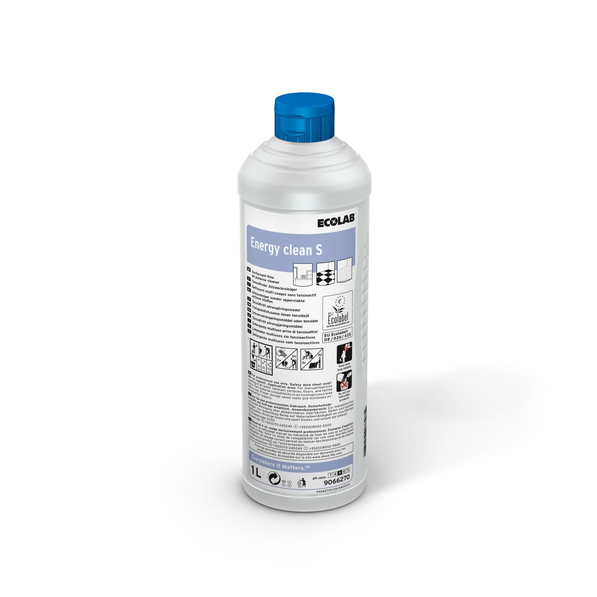 ECOLAB Energy clean S Tensidfreier Allzweckreiniger ecolab reinigungsmittel