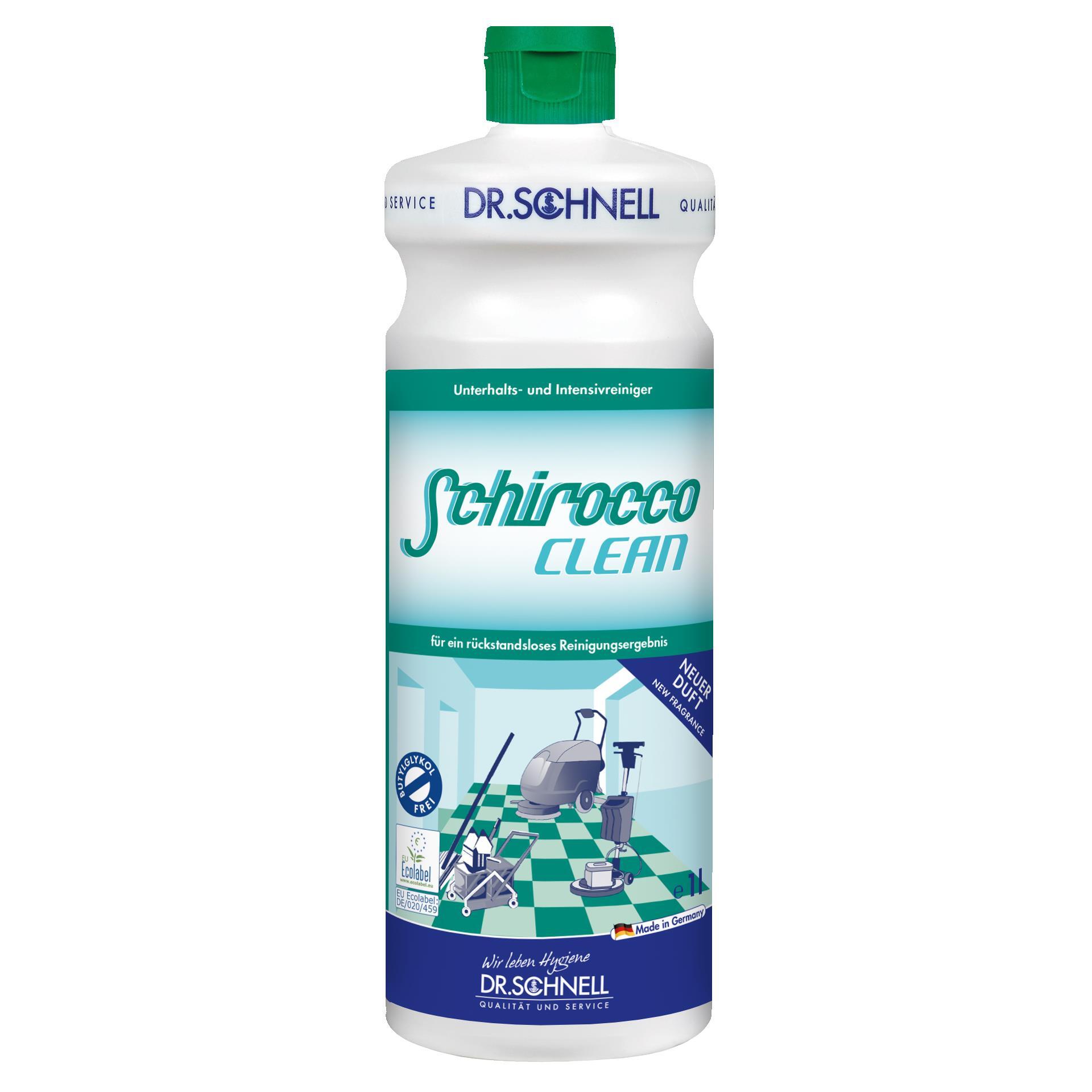 Dr. Schnell SCHIROCCO CLEAN Unterhalts- und Intensivreiniger Bodenreiniger hier bestellen.