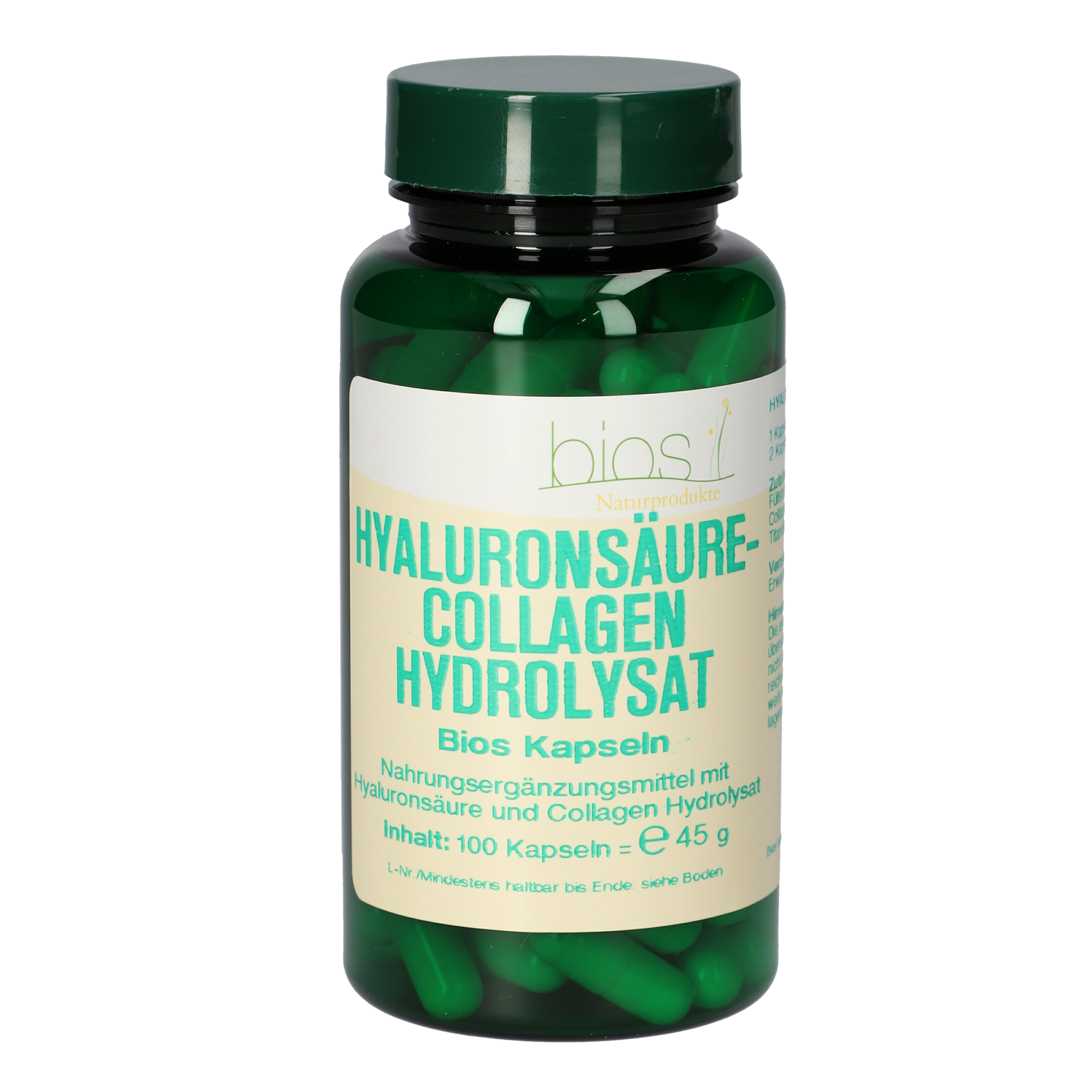 Hyaluronsäure-Collagen Hydrolysat Kapseln Hyaluronsäure-Collagen Hydrolysat Kapseln
