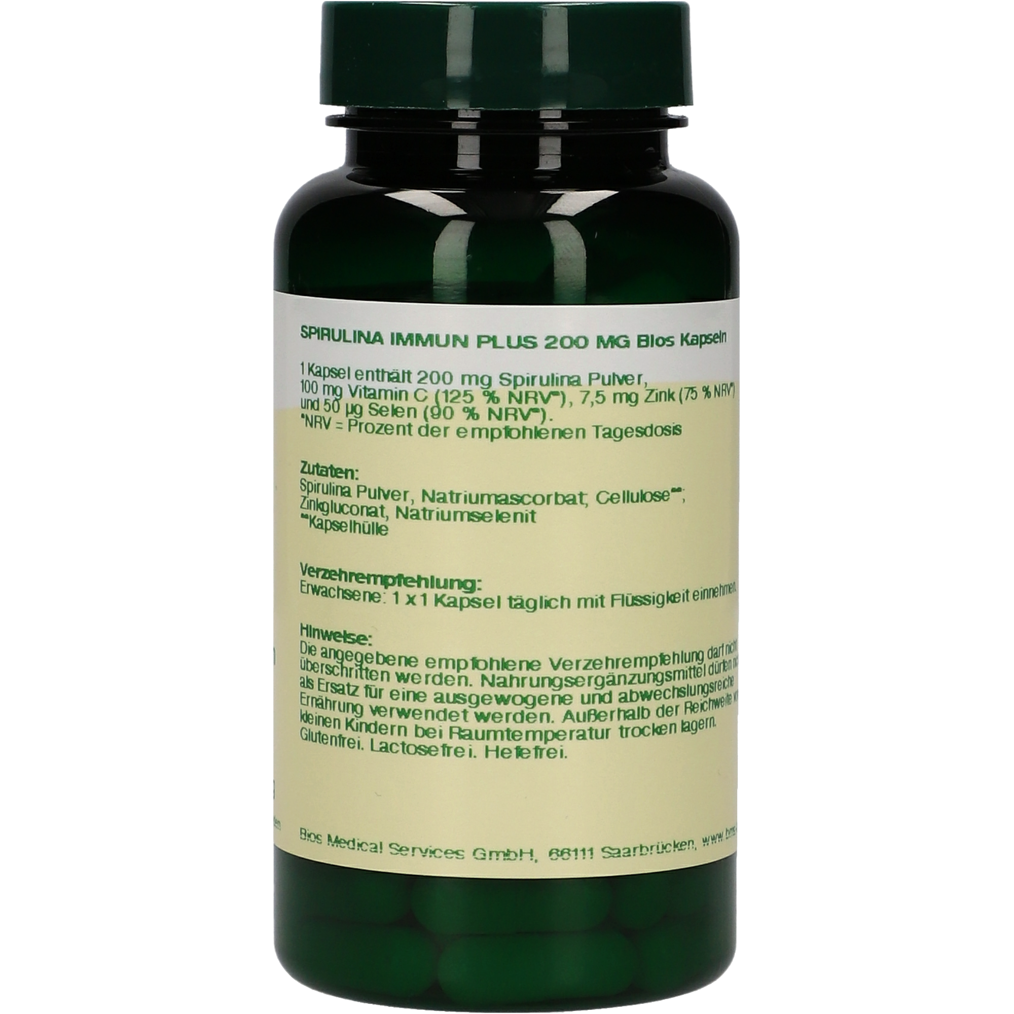 Spirulina Immun Plus Kapseln