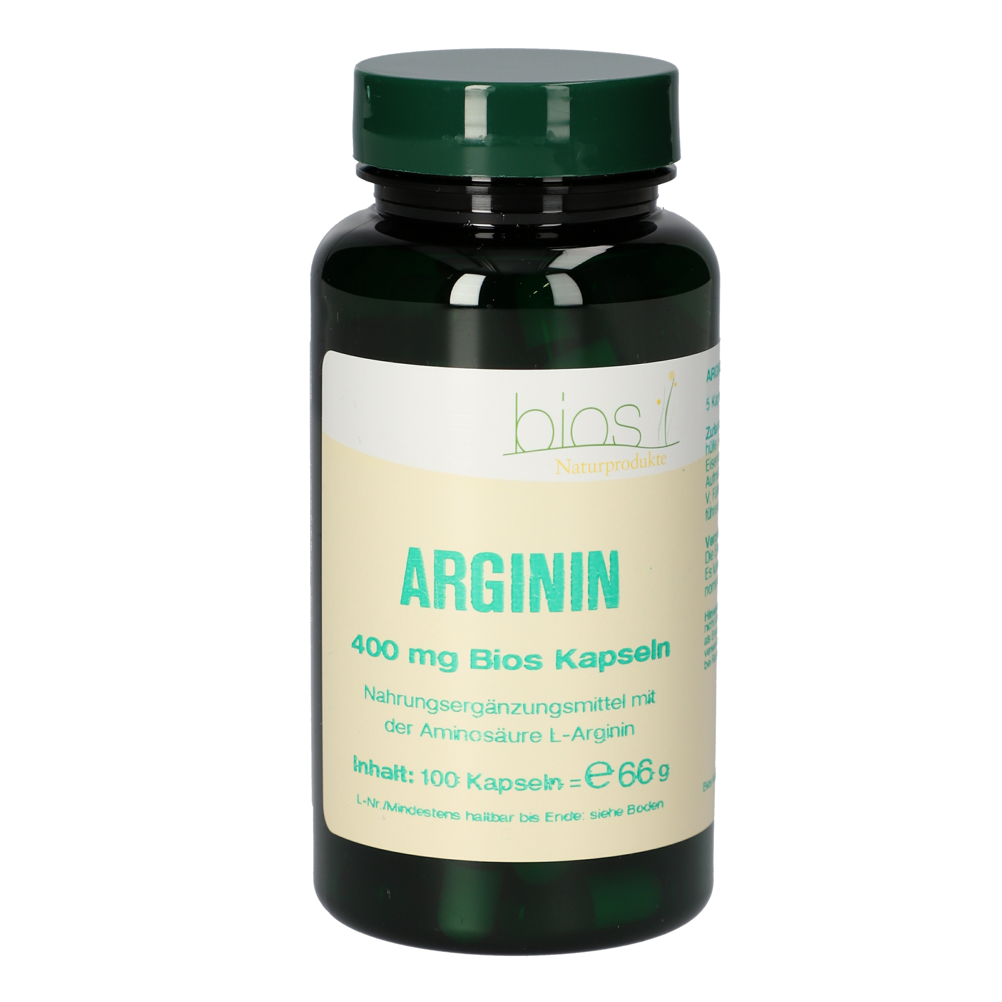 Arginin 400 mg Kapseln