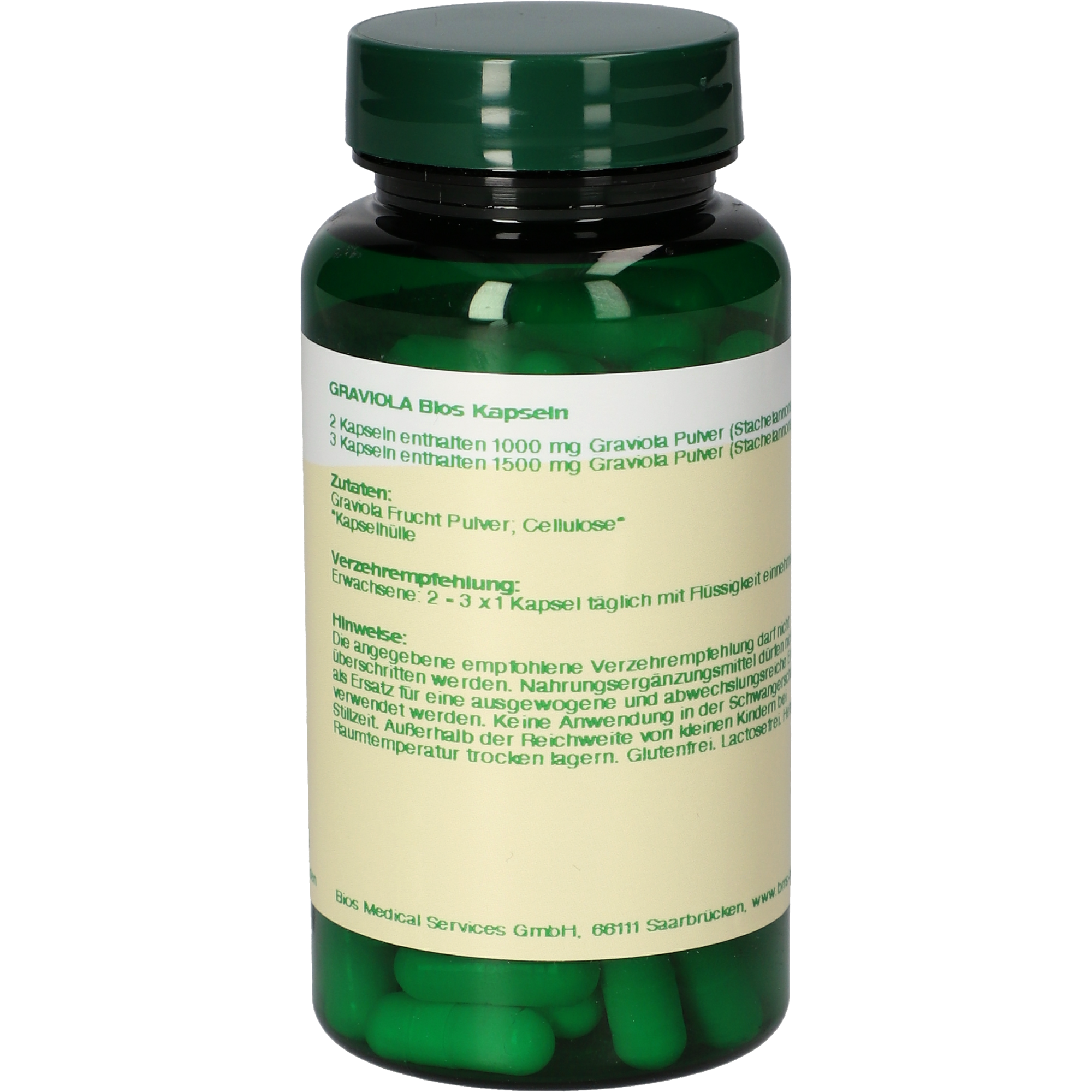 Graviola 500 mg Kapseln