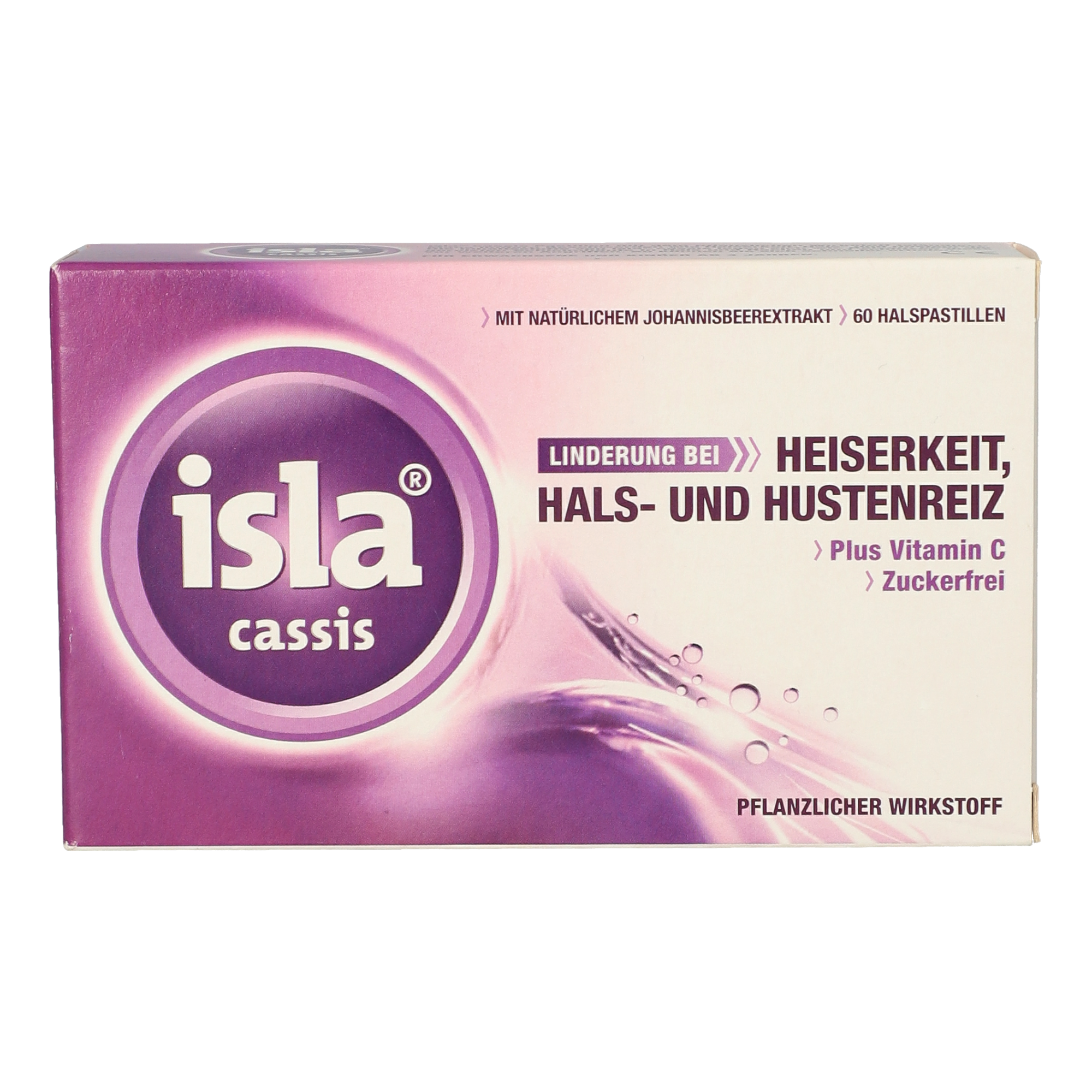 Isla® cassis Pastillen
