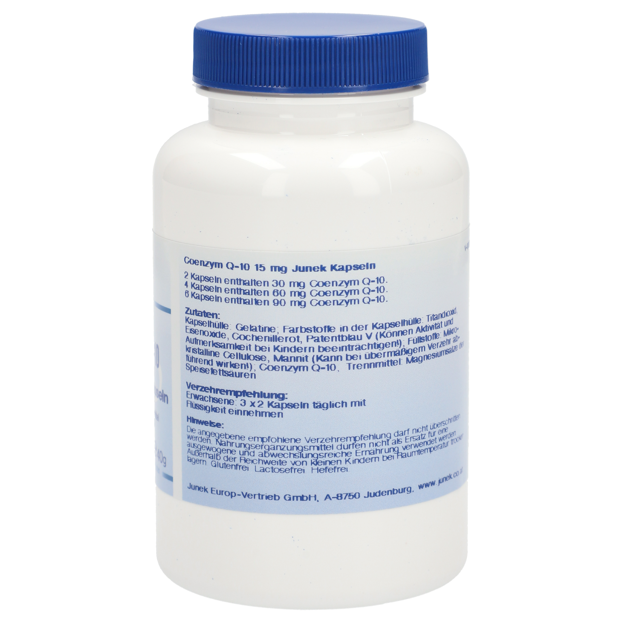 Coenzym Q-10 15 mg Junek Kapseln