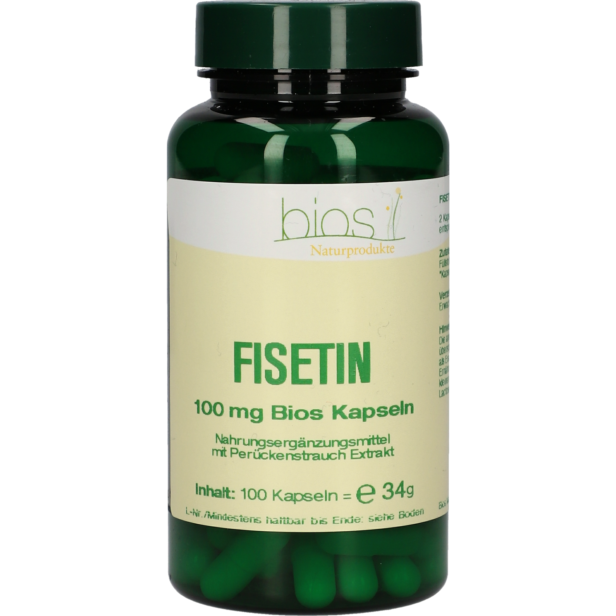 Fisetin 100 mg Kapseln