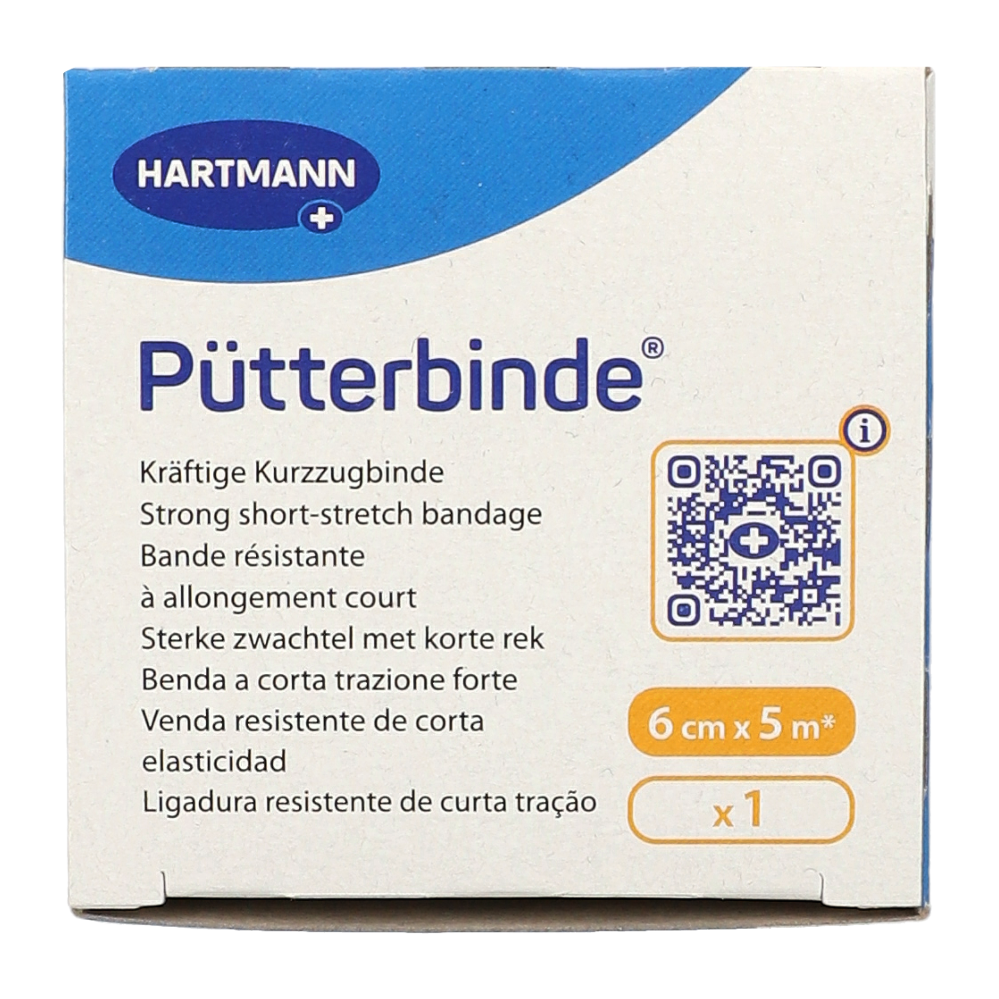 Pütter® Kurzzugbinde 6 cm × 5 m