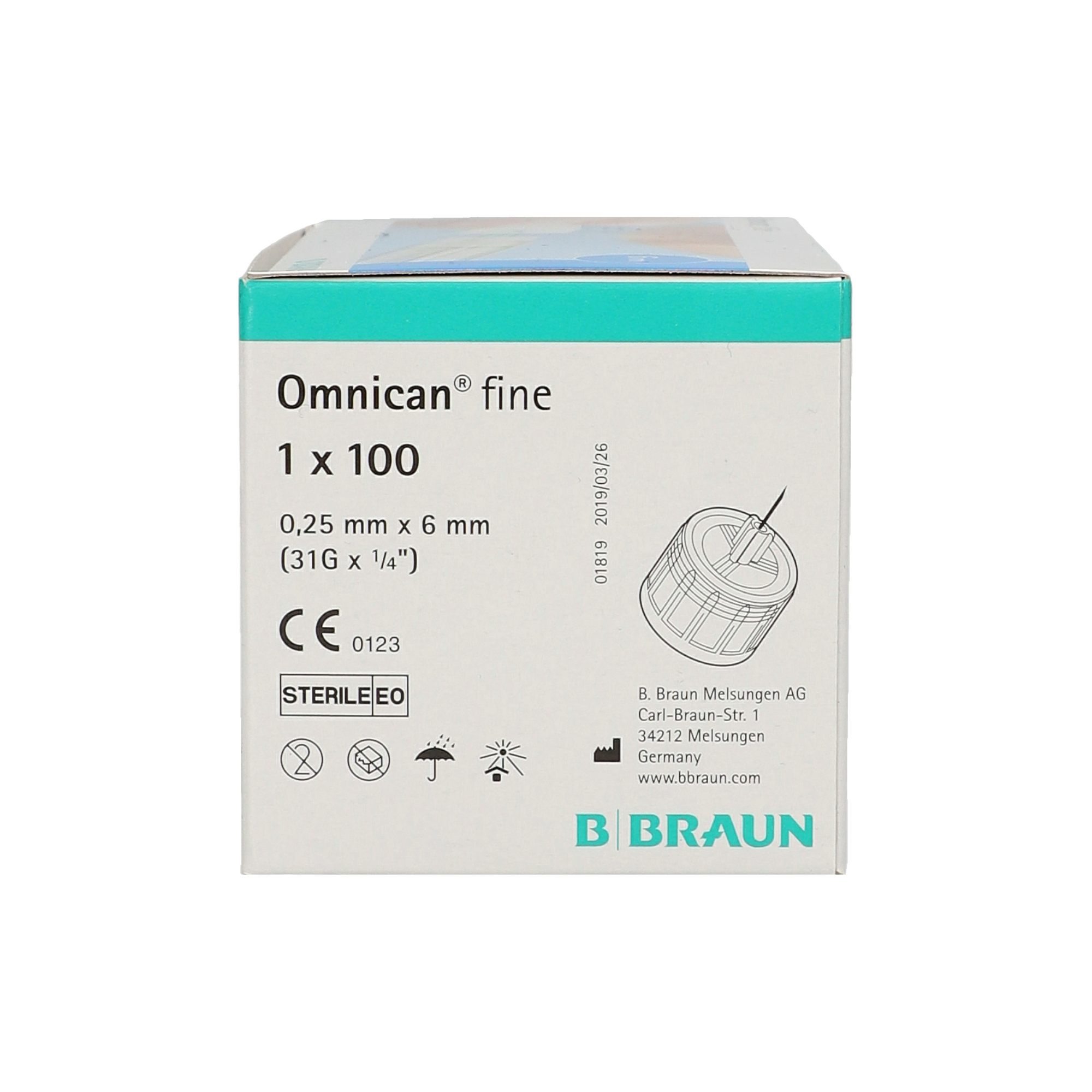 Omnican® fine Pen-Kanüle 31 G 0,25 x 6 mm