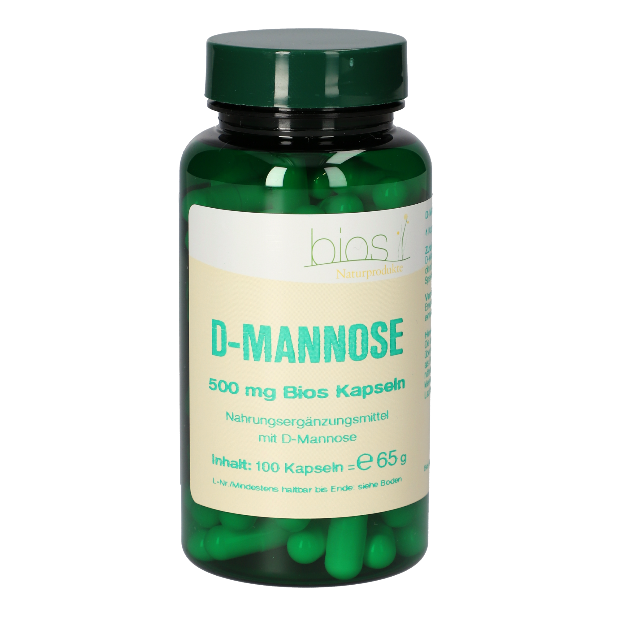 D-Mannose 500 mg Kapseln D-Mannose 500 mg Kapseln