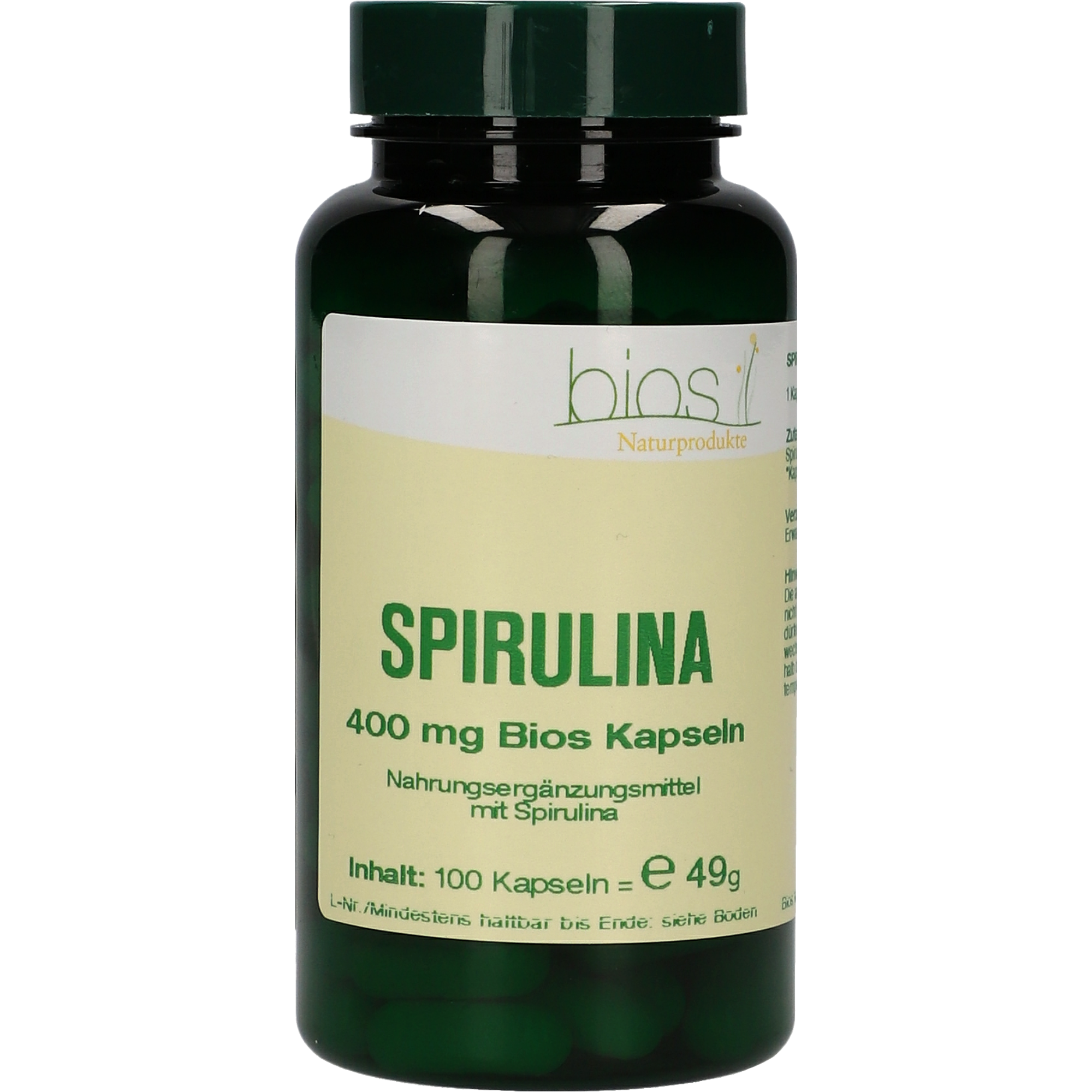 Spirulina 400 mg Kapseln