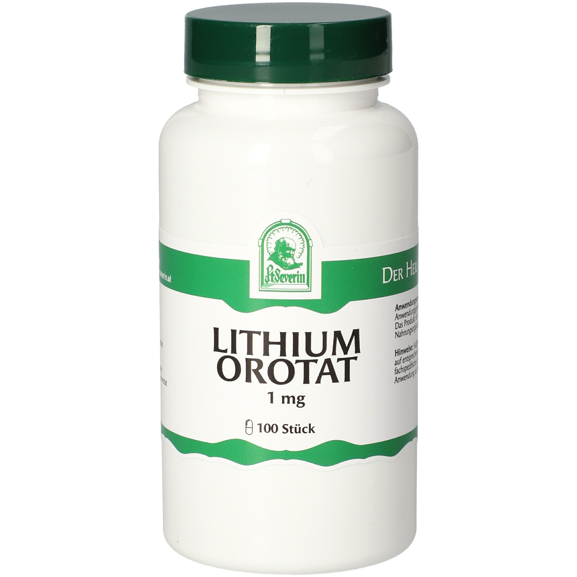Lithiumorotat 1 mg Pater Severin Kapseln Lithiumorotat 1 mg Pater Severin Kapseln