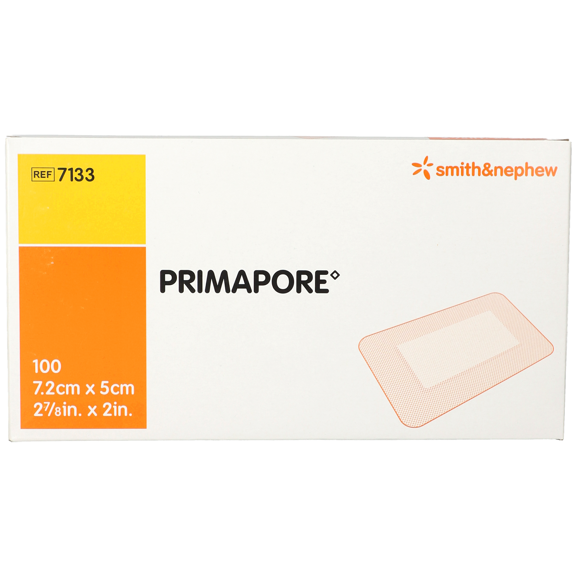 Primapore® 5 x 7,2 cm Wundverband steril