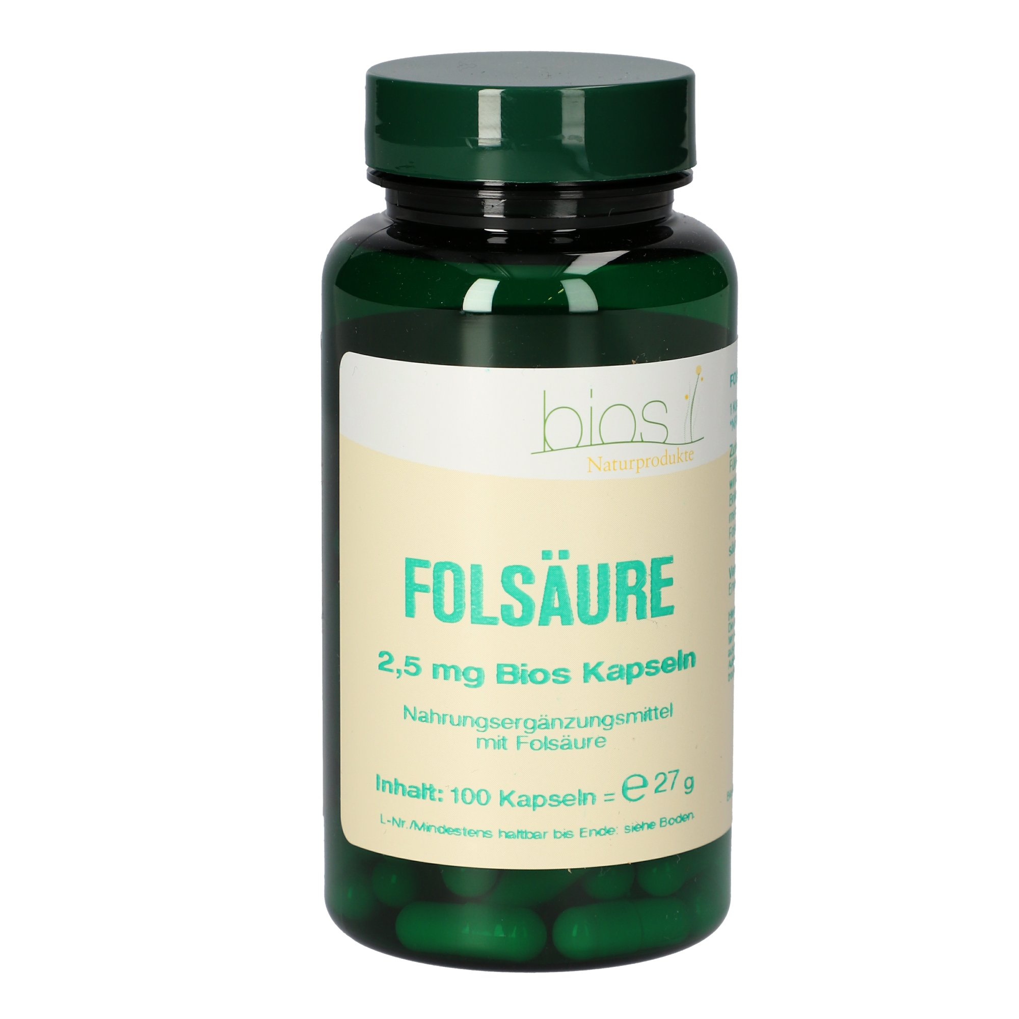 Folsäure 2,5 mg Kapseln