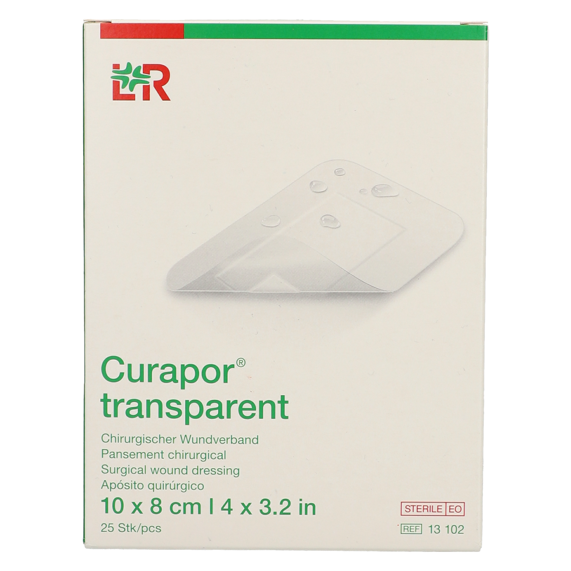 Curapor® Wundverband steril transparent 8 x 10 cm