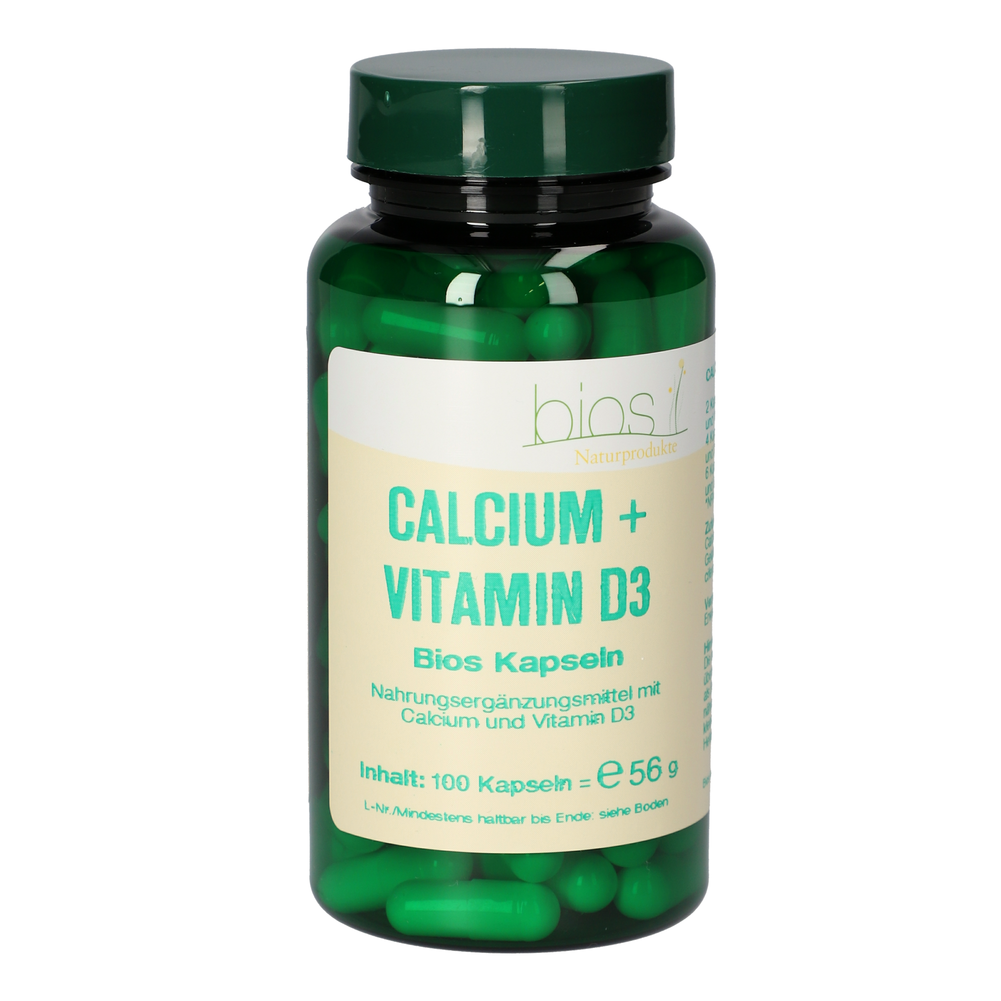 Calcium + Vitamin D3 Kapseln Calcium + Vitamin D3 Kapseln