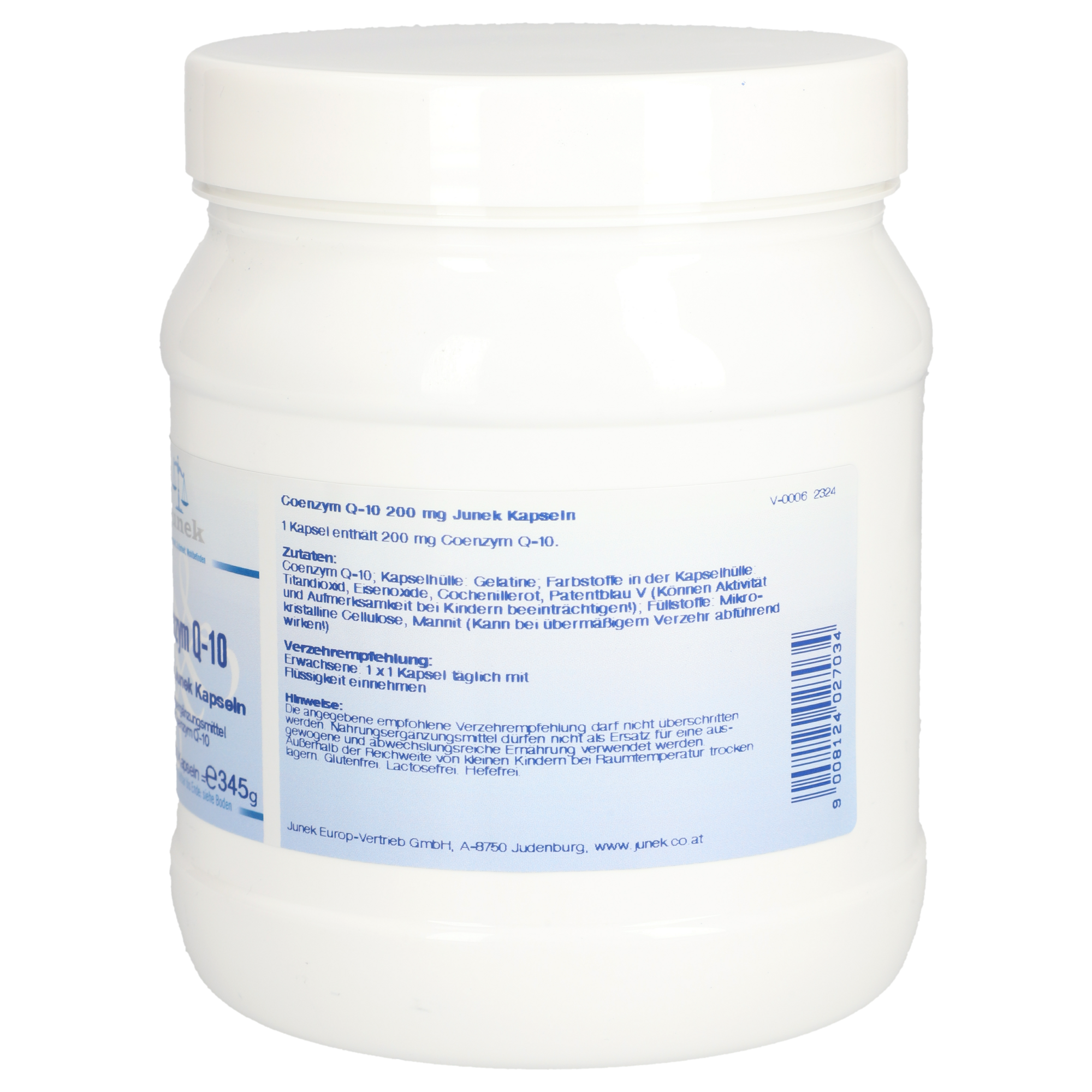 Coenzym Q-10 200 mg Junek Kapseln