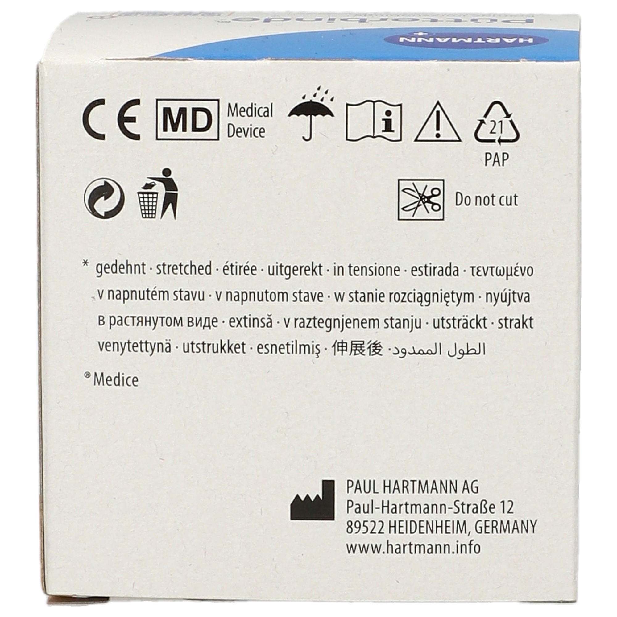 Pütter® Kurzzugbinde 6 cm × 5 m