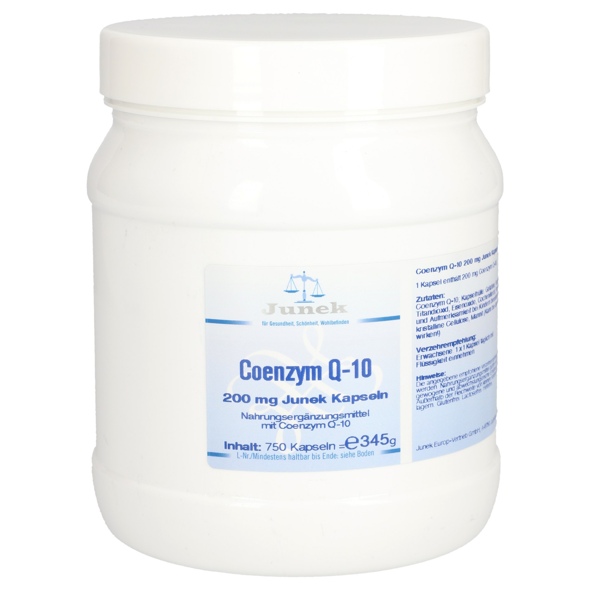 Coenzym Q-10 200 mg Junek Kapseln