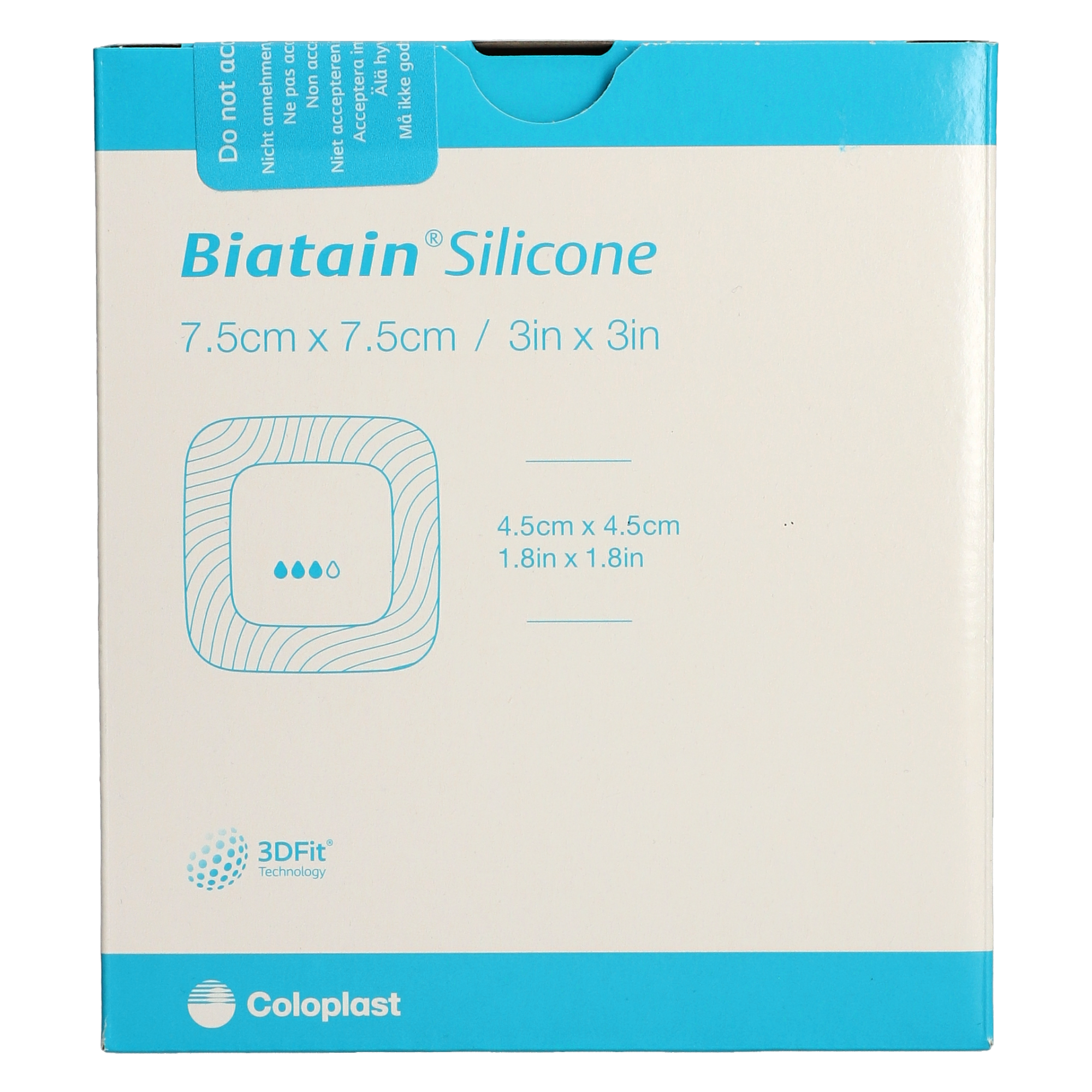 Biatain® Silicone Schaumverband 7,5 x 7,5 cm