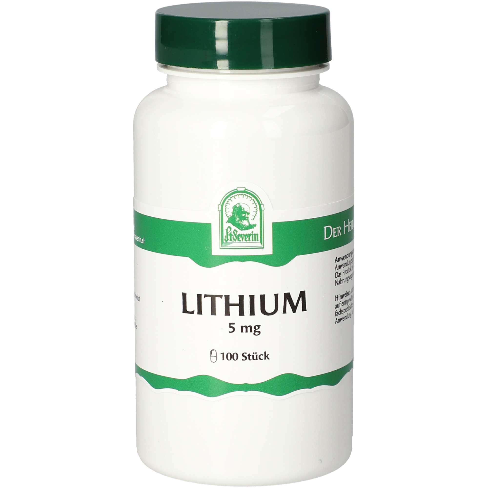 Lithium 5 mg Pater Severin Kapseln Lithium 5 mg Pater Severin Kapseln