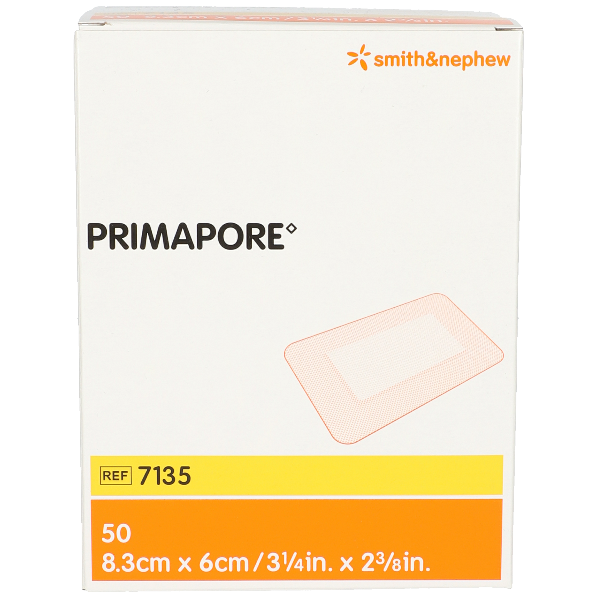 Primapore® 6 x 8,3 cm Wundverband steril