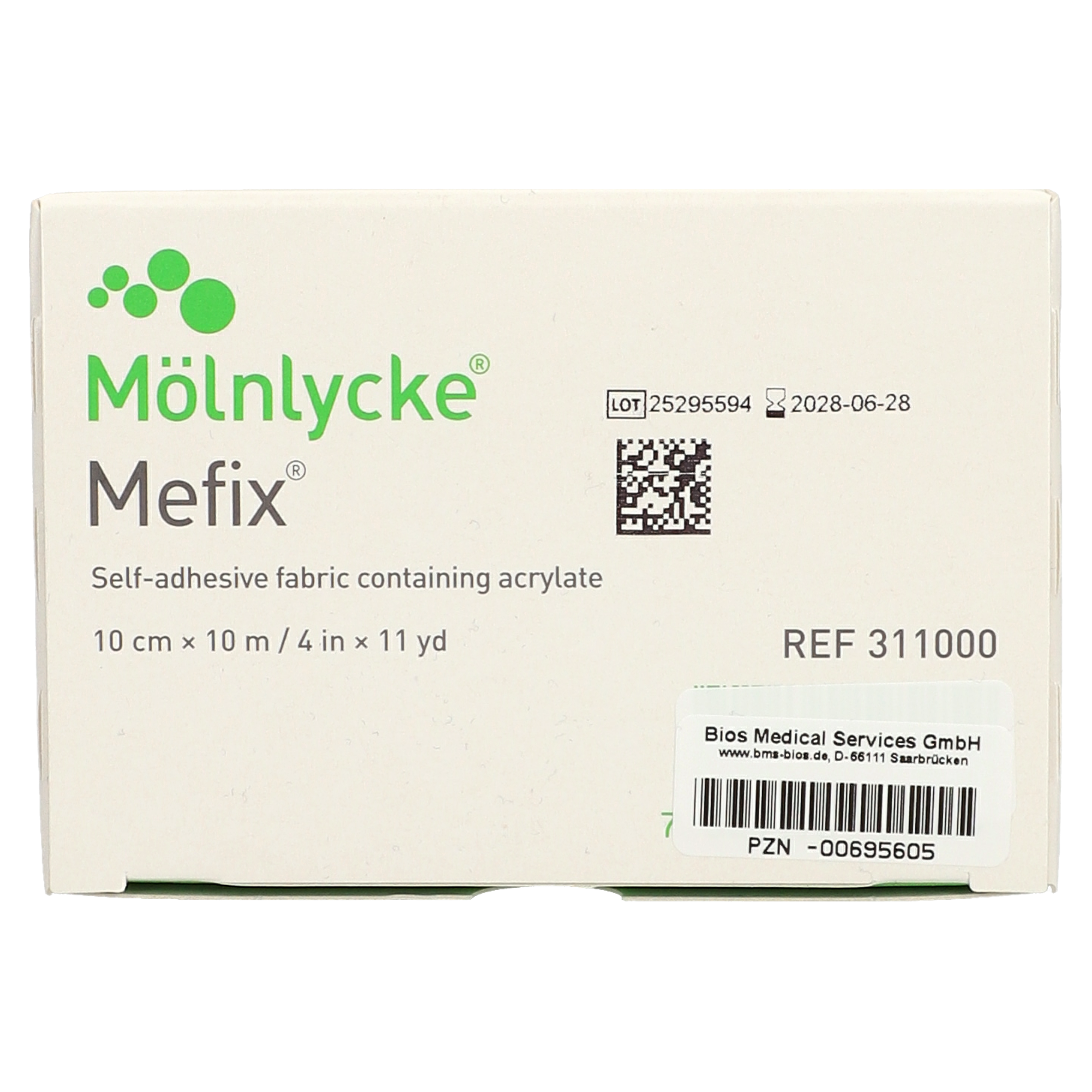 Mefix® Fixiervlies 10 cm x 10 m